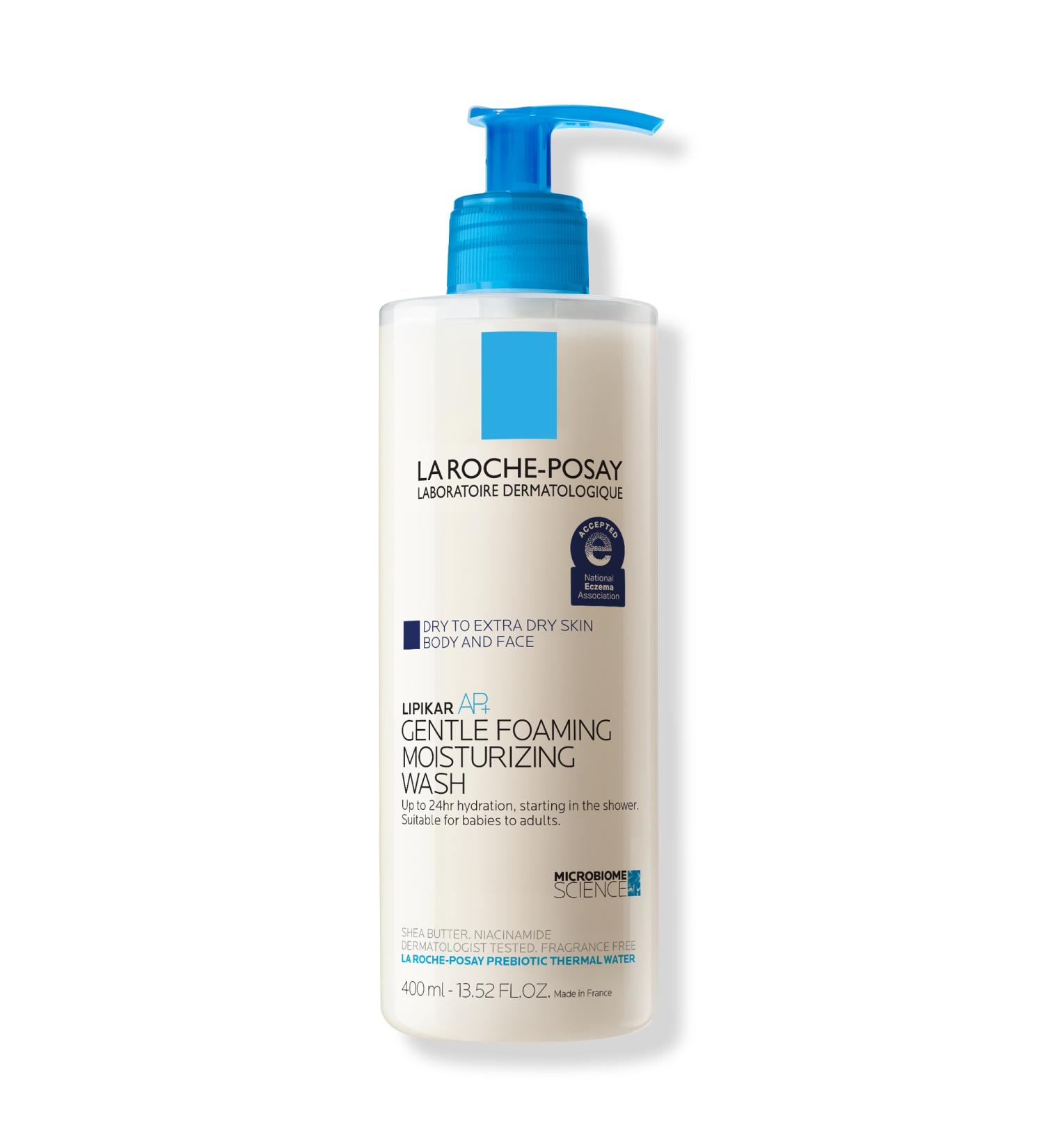 Discover La Roche-Posay Lipikar Wash AP+ Gentle Foaming Moisturizing Wash 13.5 oz - Elevate Your Style Instantly! - Buy Online on GoSupps.com