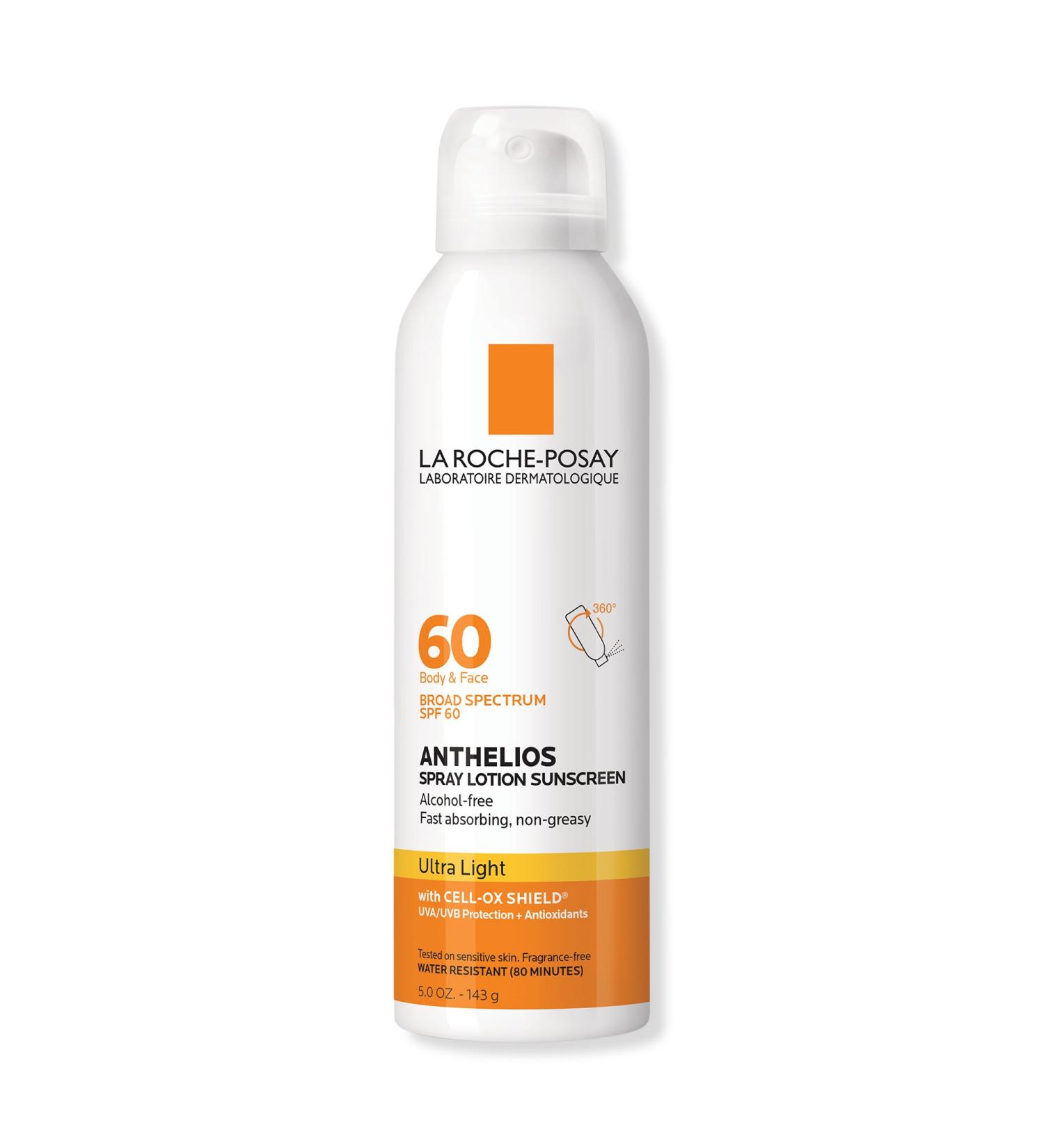 Discover La Roche-Posay Anthelios Ultra Light Sunscreen Lotion Spray SPF 60 5.0 oz - Elevate Your Style Instantly! - Buy Online on GoSupps.com