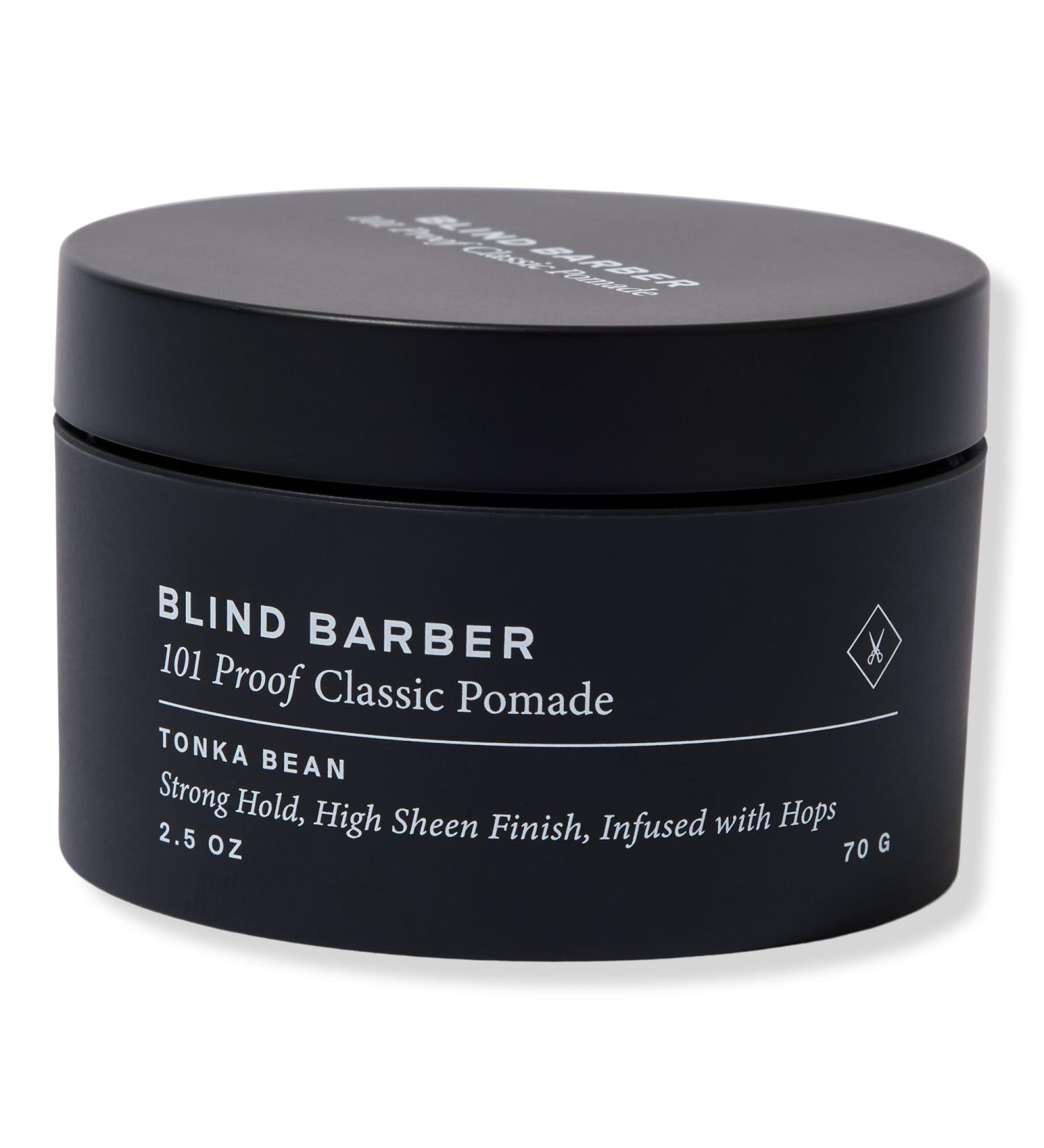 Discover Blind Barber 101 Proof Classic Natural Shine Strong Hold Pomade 2.5 oz - Elevate Your Style Instantly! - Buy Online on GoSupps.com