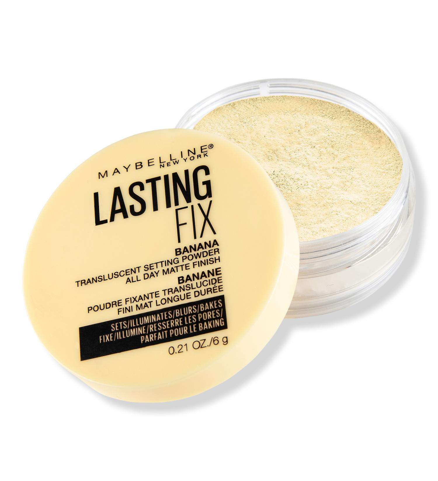 Discover Maybelline Lasting Fix Banana Translucent Setting Powder 0.21 oz - Elevate Your Style Instantly! - Buy Online on GoSupps.com