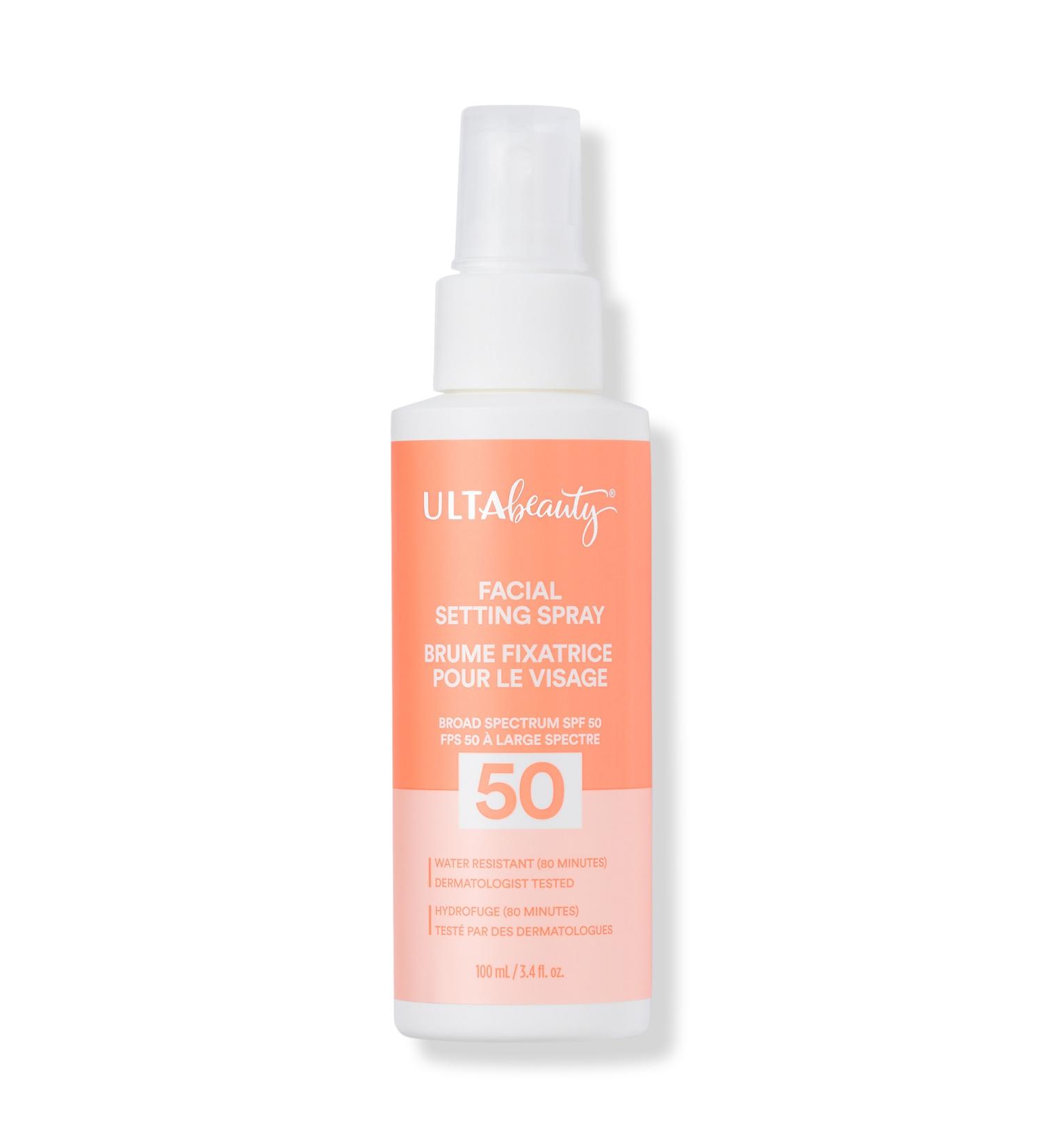 ULTA Beauty Collection Facial Setting Spray Sunscreen SPF 50 3.4 oz