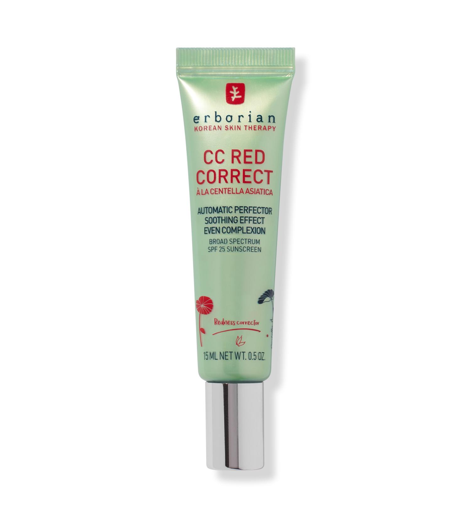 Erborian Travel Size CC Red Correct Green Color Corrector SPF25 0.5 oz - Transform Your Style with the Best Innovation Today! - Buy Online on GoSupps.com