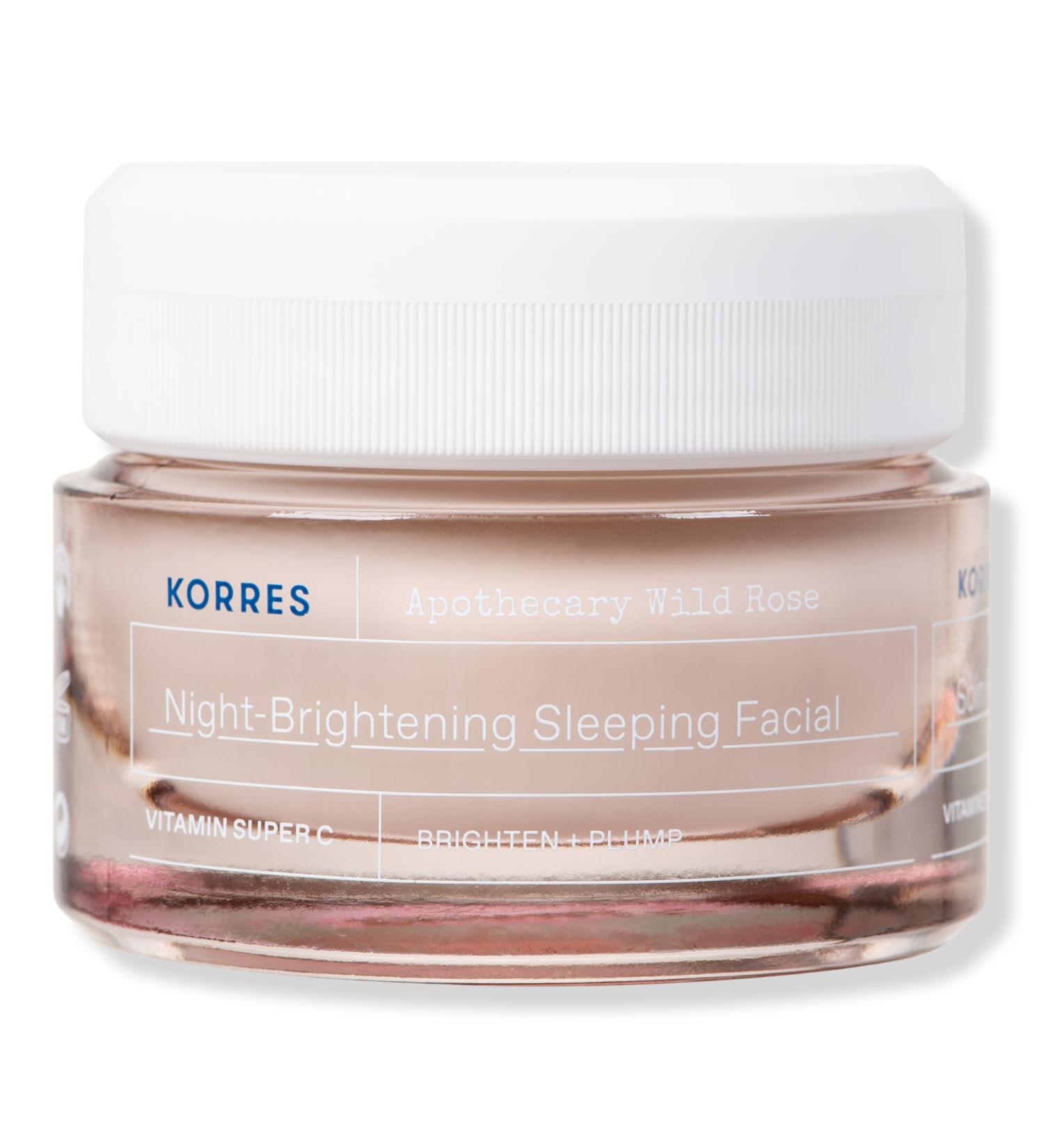 KORRES Wild Rose Night-Brightening Sleeping Facial 1.35 oz - Transform Your Style with the Best Innovation Today! - Buy Online on GoSupps.com