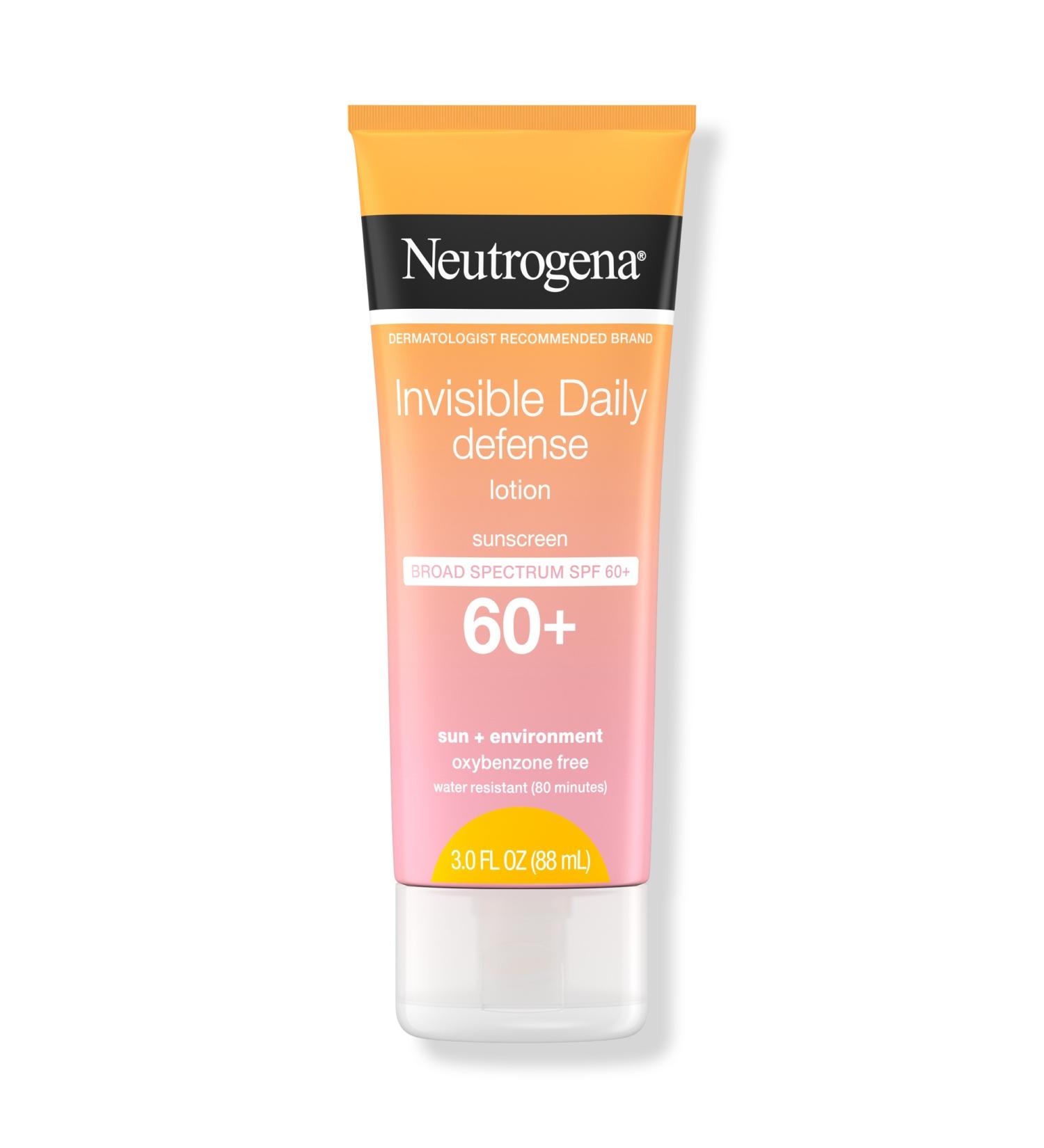Discover Neutrogena Invisible Daily Defense Lotion SPF 60+ 3.0 oz - Elevate Your Style Instantly! - Buy Online on GoSupps.com