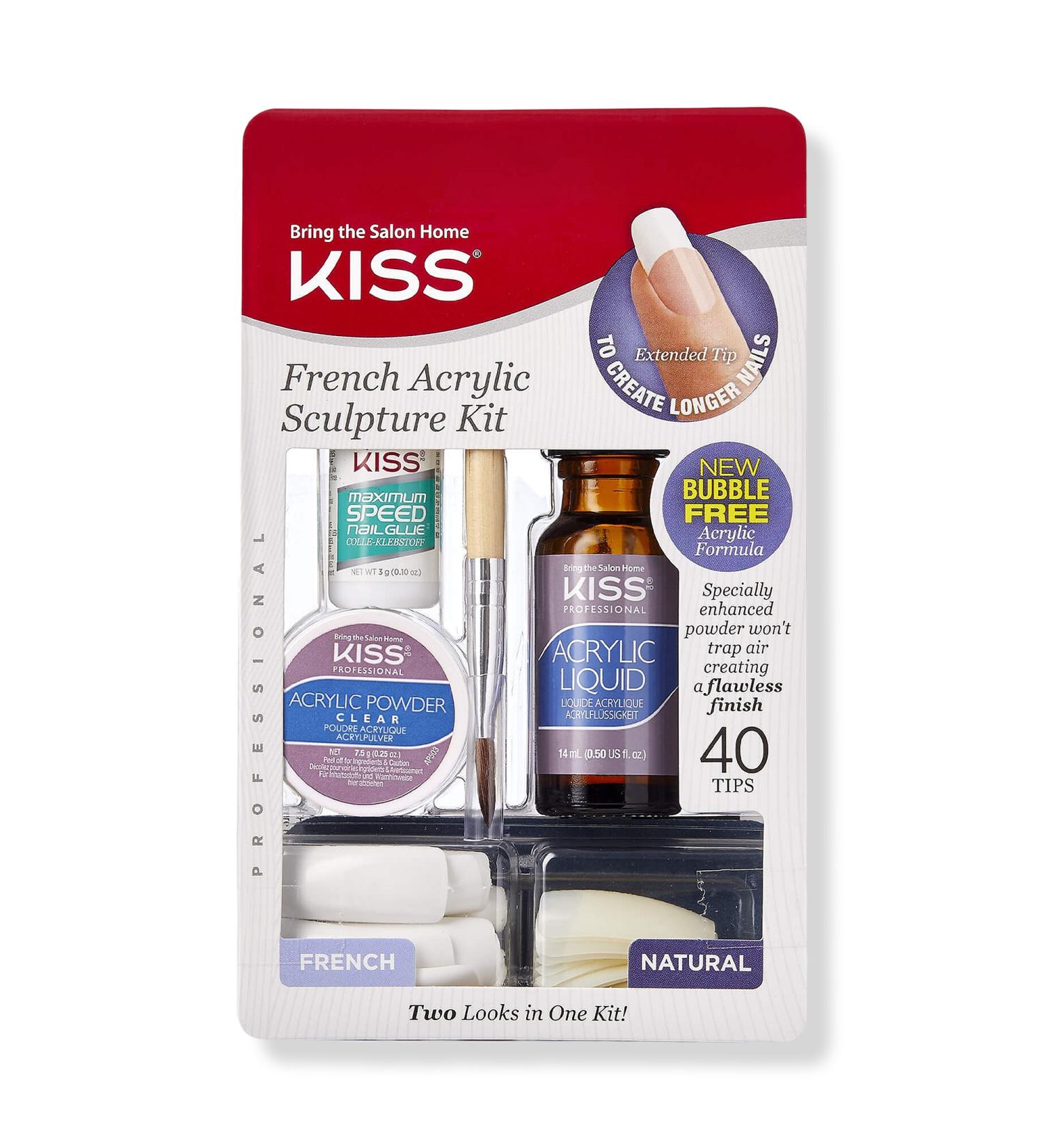 Discover Kiss French Acrylic Sculpture Kit - Elevate Your Style Instantly! - Buy Online on GoSupps.com