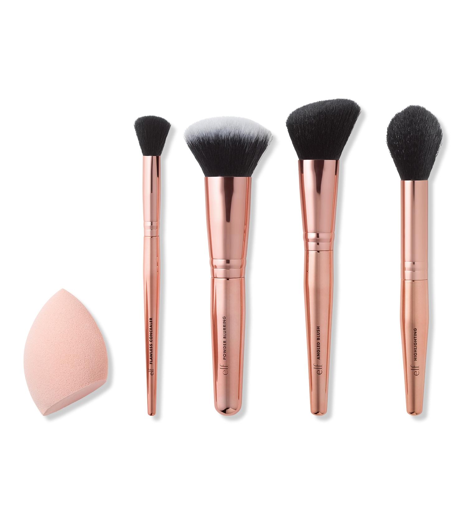 e.l.f. Cosmetics Complexion Essentials Brush & Sponge Set