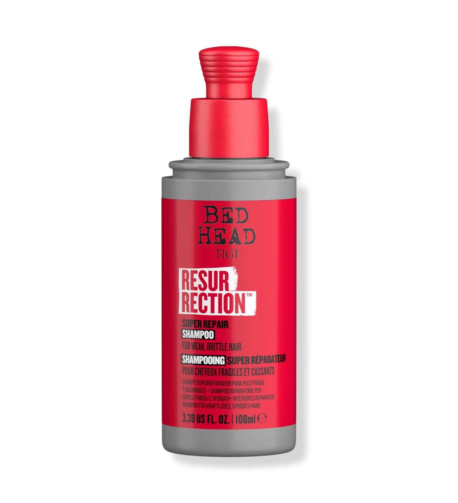 Bed Head Travel Size Resurrection Repair Shampoo For Damaged Hair 3.38 oz