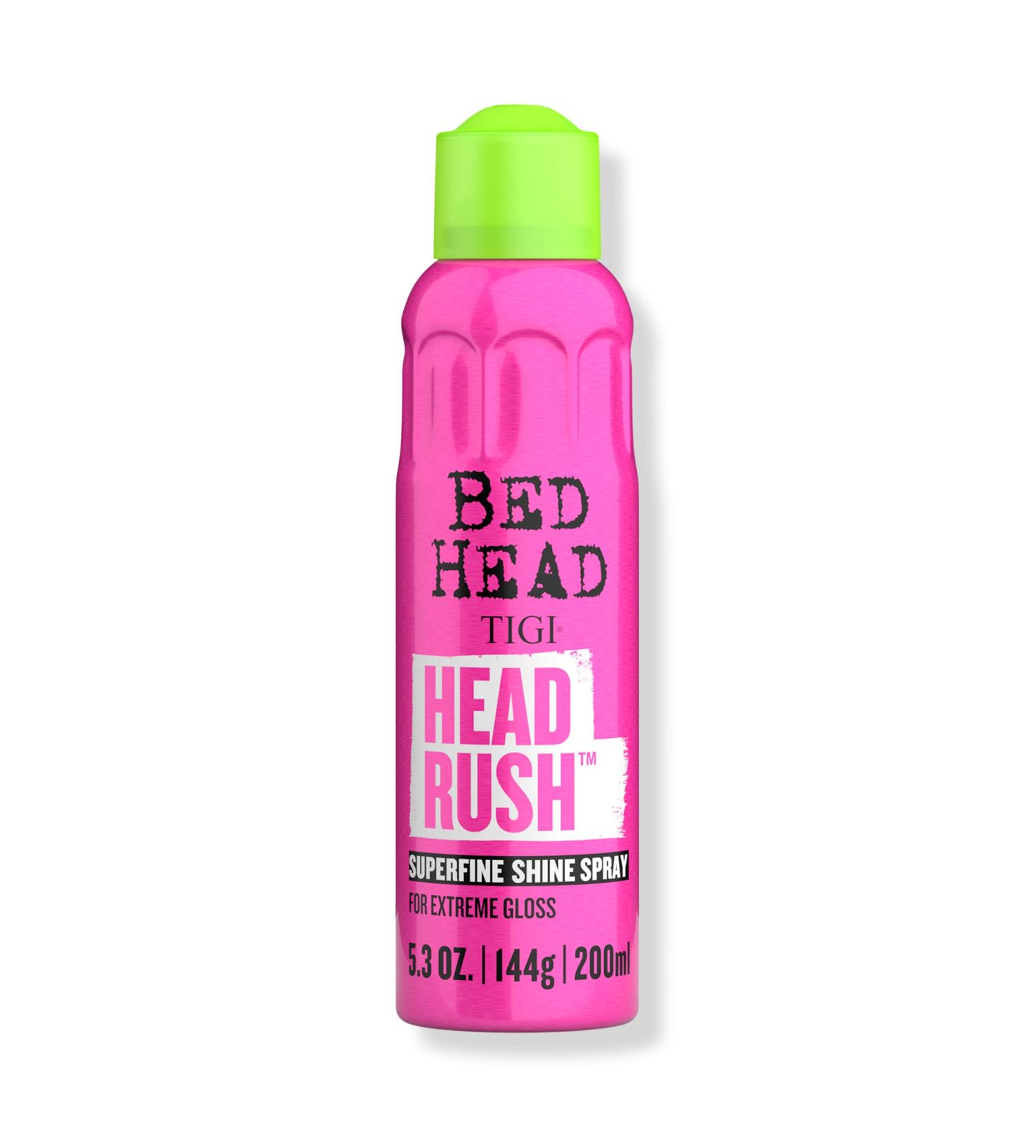 Discover Bed Head Headrush Shine Hair Spray For Smooth Shiny Hair 5.3 oz - Elevate Your Style Instantly! - Buy Online on GoSupps.com