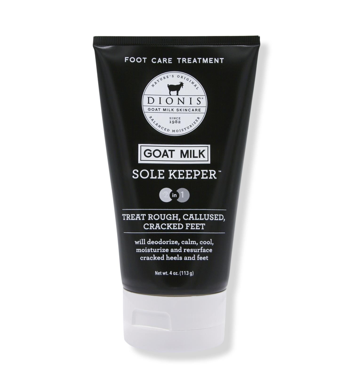 Discover Dionis Sole Keeper 2-in-1 Goat Milk Foot Care Treatment 4.0 oz - Elevate Your Style Instantly! - Buy Online on GoSupps.com
