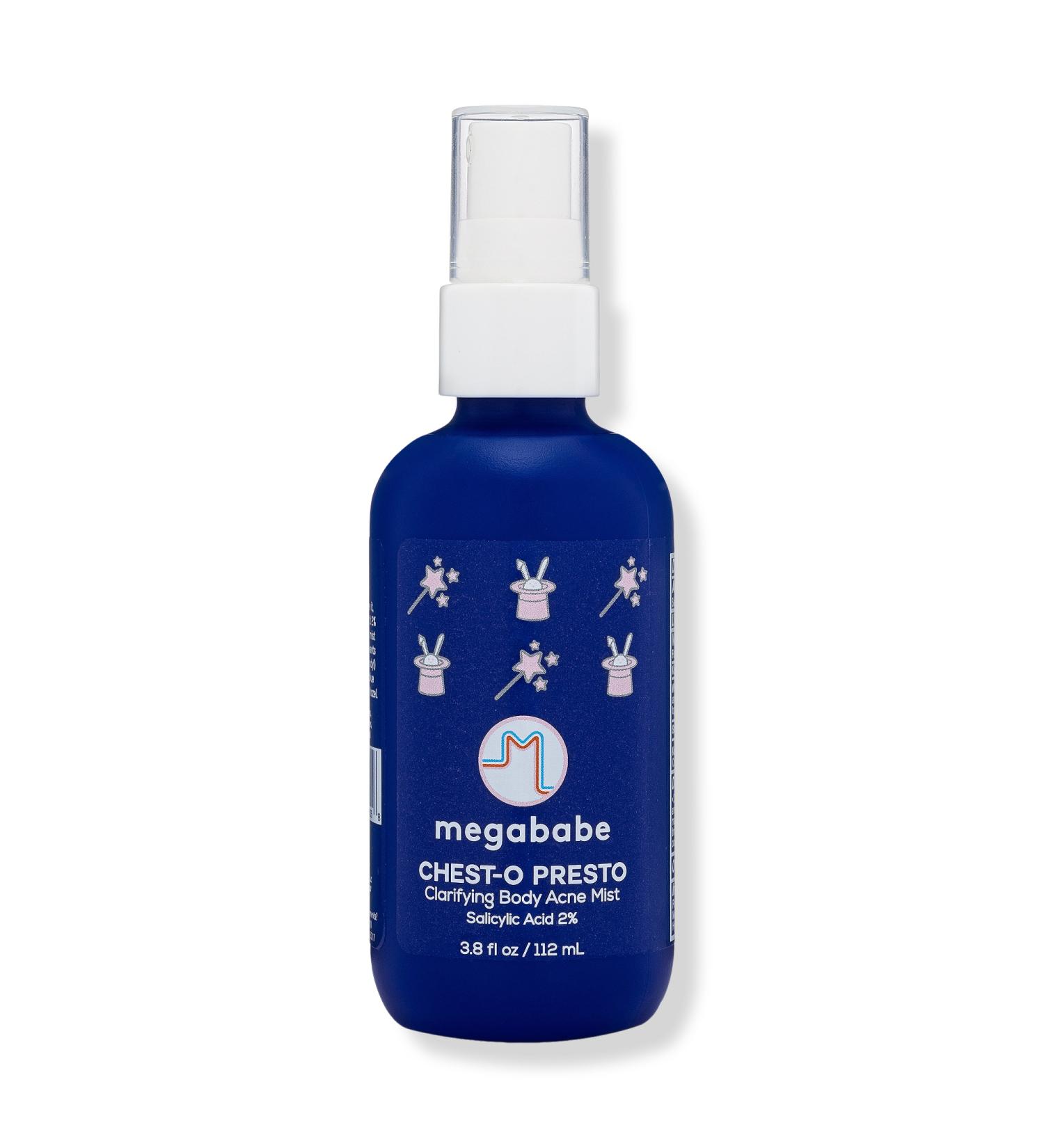 megababe Chest-O Presto Clarifying Body Acne Mist 3.8 oz - Transform Your Style with the Best Innovation Today! - Buy Online on GoSupps.com