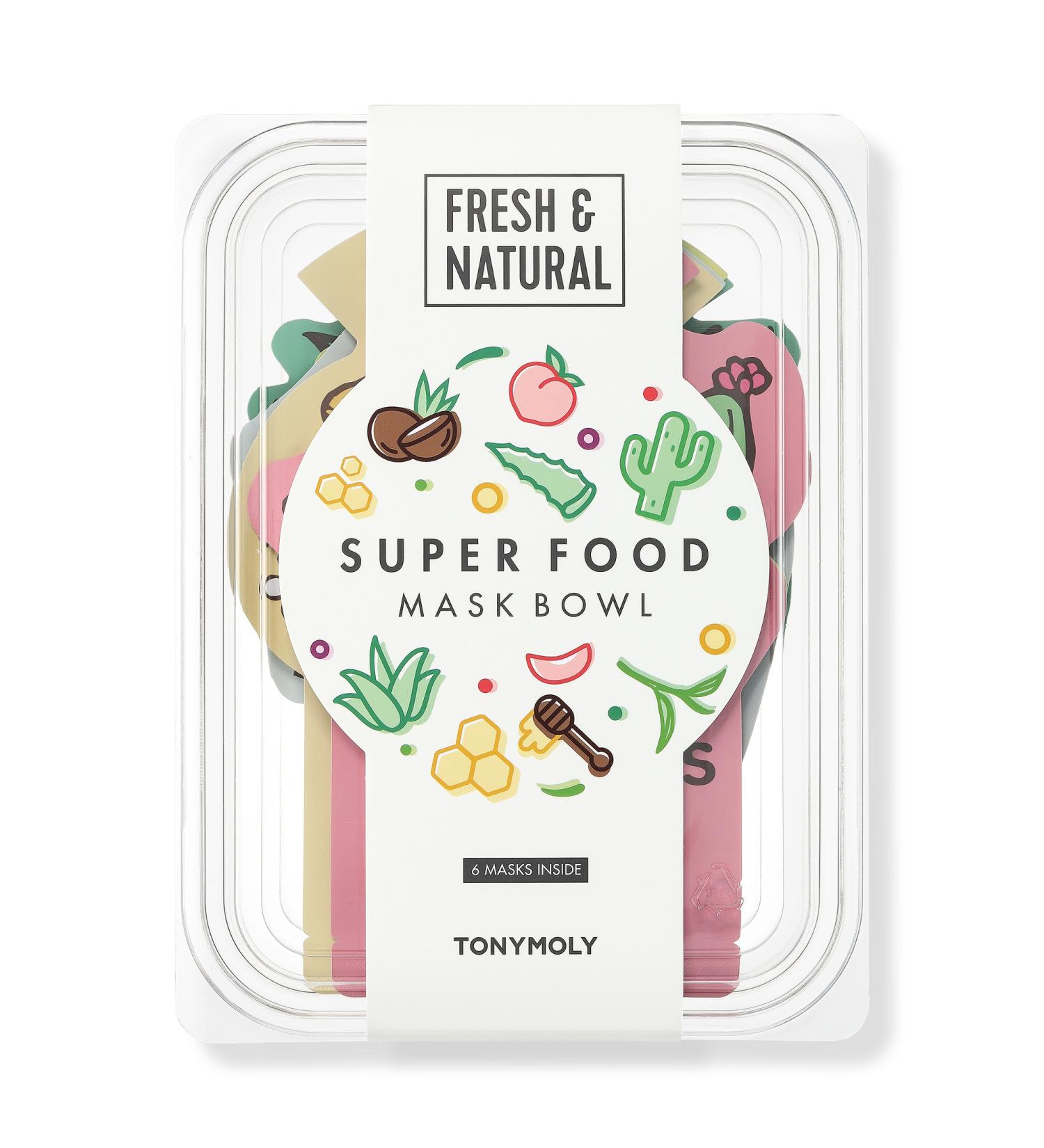 Discover TONYMOLY Super Food Bowl Sheet Mask Set - Elevate Your Style Instantly! - Buy Online on GoSupps.com