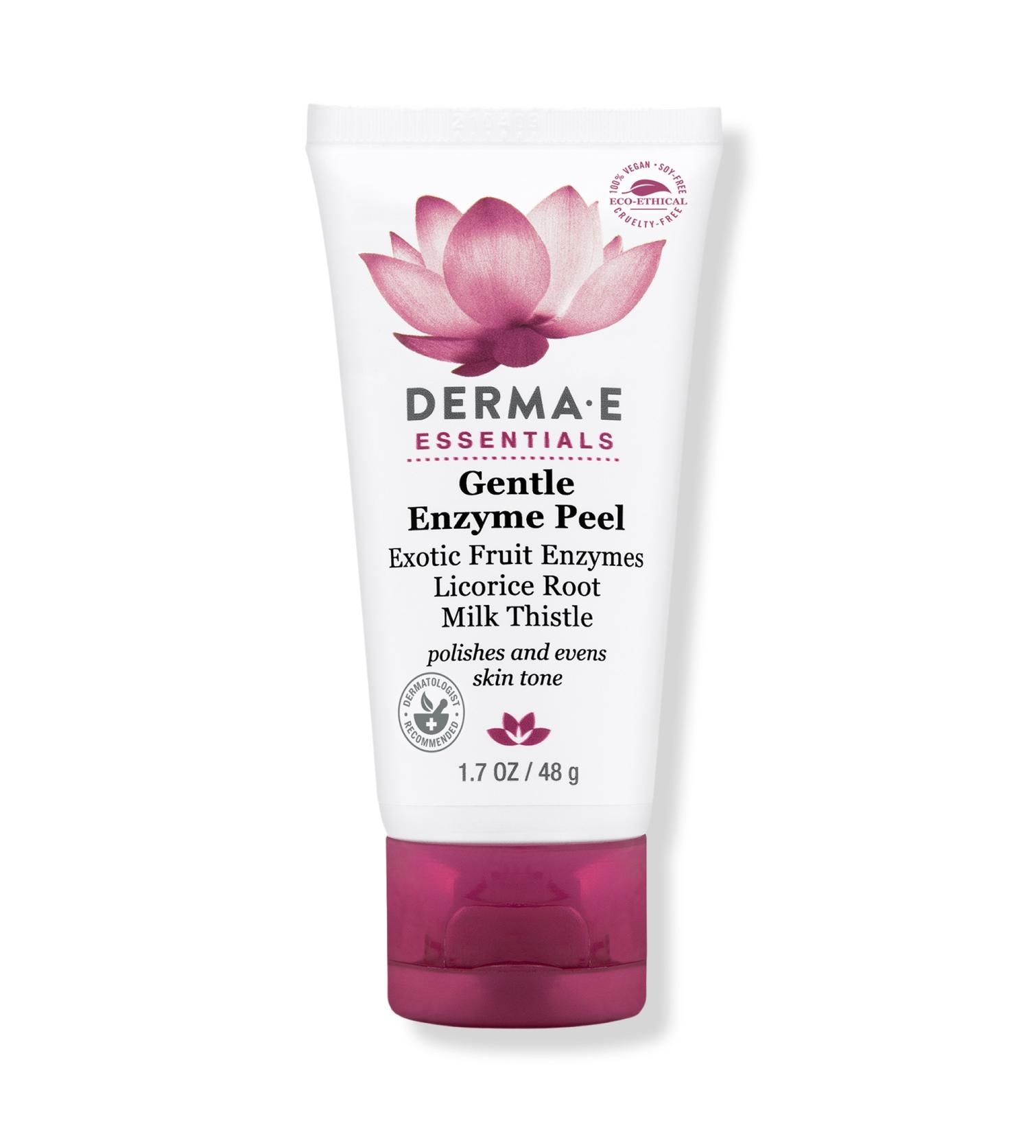 Discover DERMA E Gentle Enzyme Peel with Licorice Root and Milk Thistle 1.7 oz - Elevate Your Style Instantly! - Buy Online on GoSupps.com