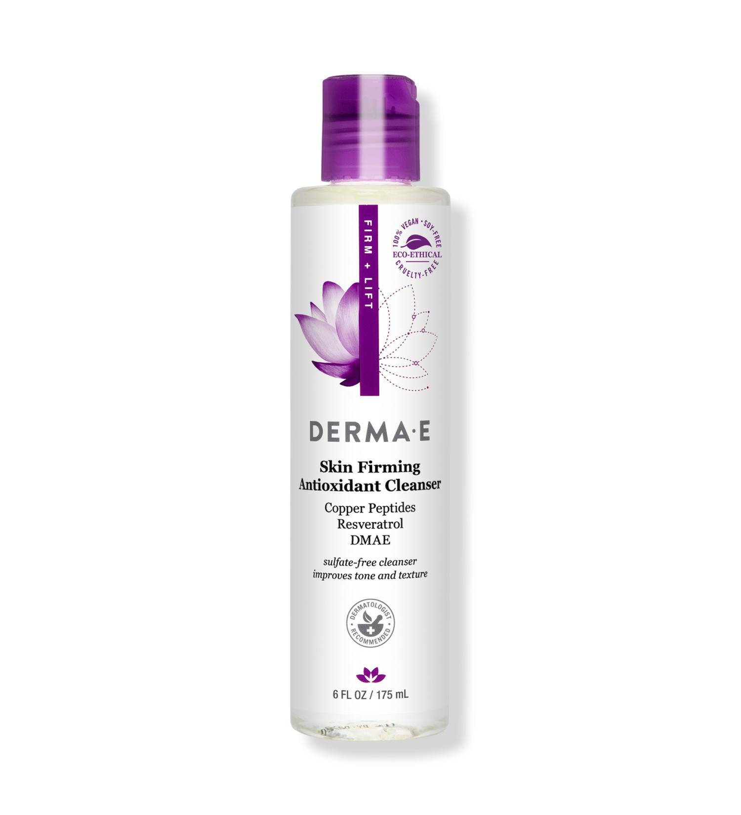 DERMA E Skin Firming Antioxidant Cleanser 6.0 oz - Transform Your Style with the Best Innovation Today! - Buy Online on GoSupps.com
