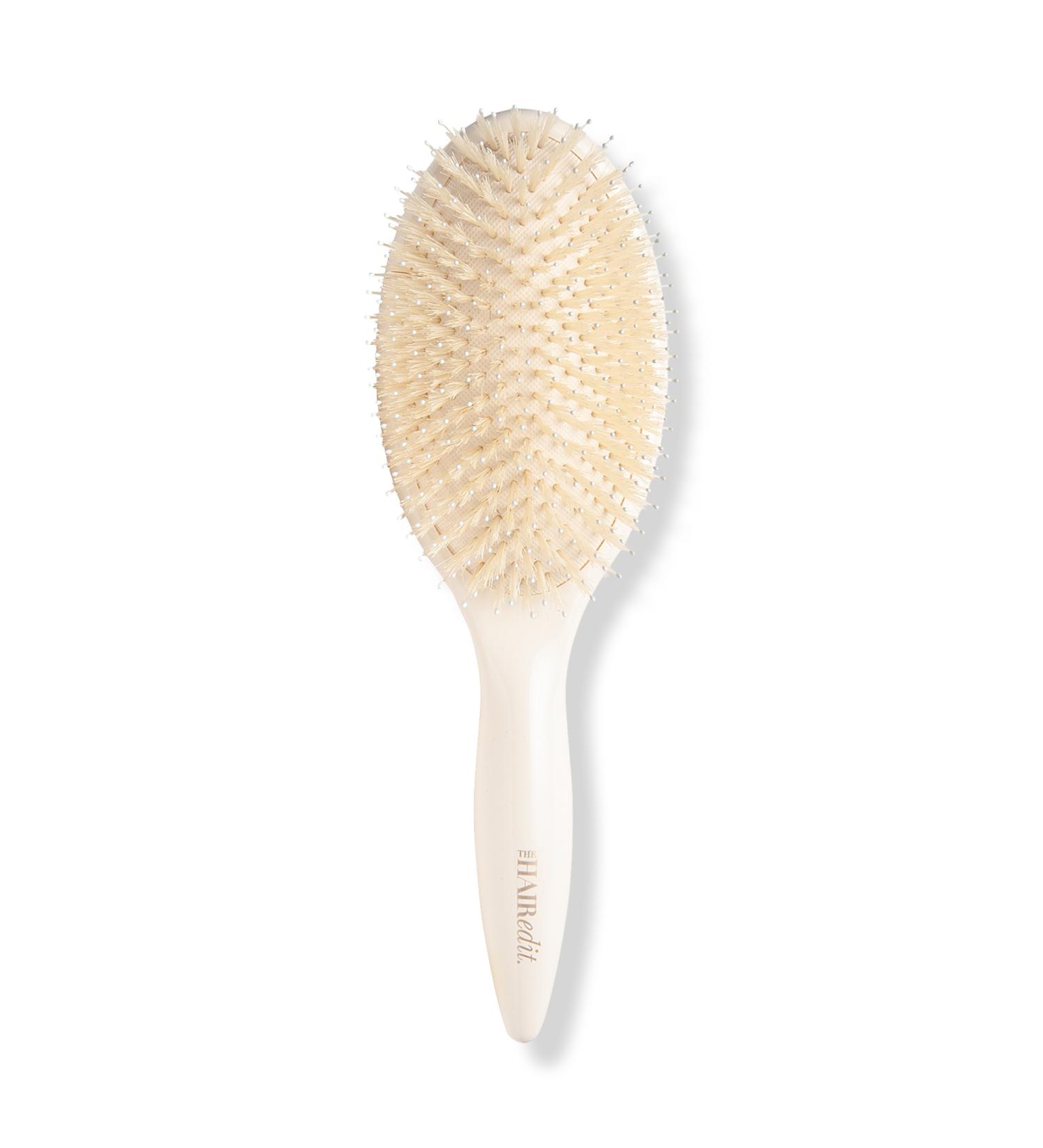 Discover The Hair Edit Cream Finish & Shine Boar Bristle Brush - Elevate Your Style Instantly! - Buy Online on GoSupps.com