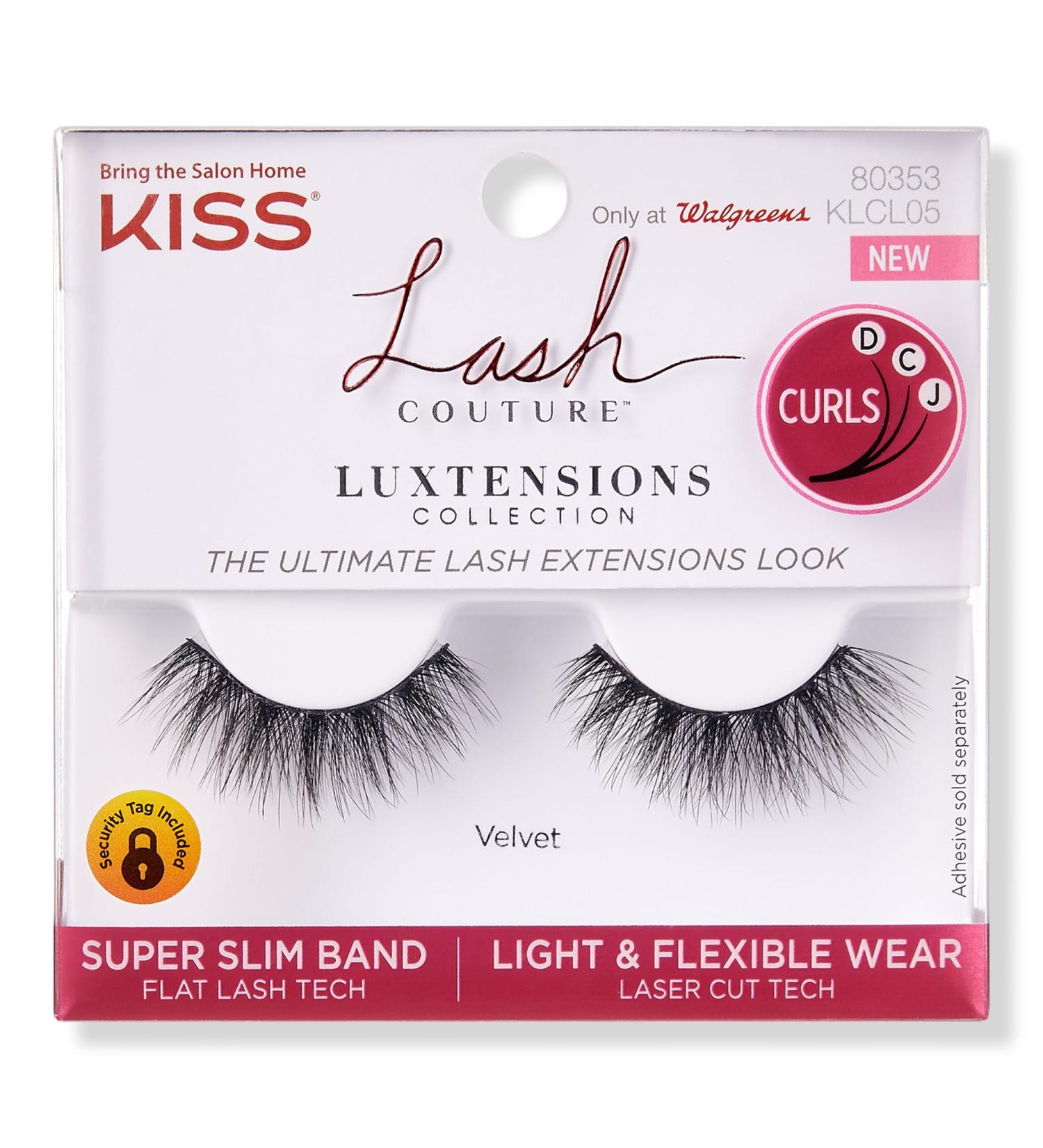 Discover Kiss Lash Couture Luxtensions, Velvet - Elevate Your Style Instantly! - Buy Online on GoSupps.com