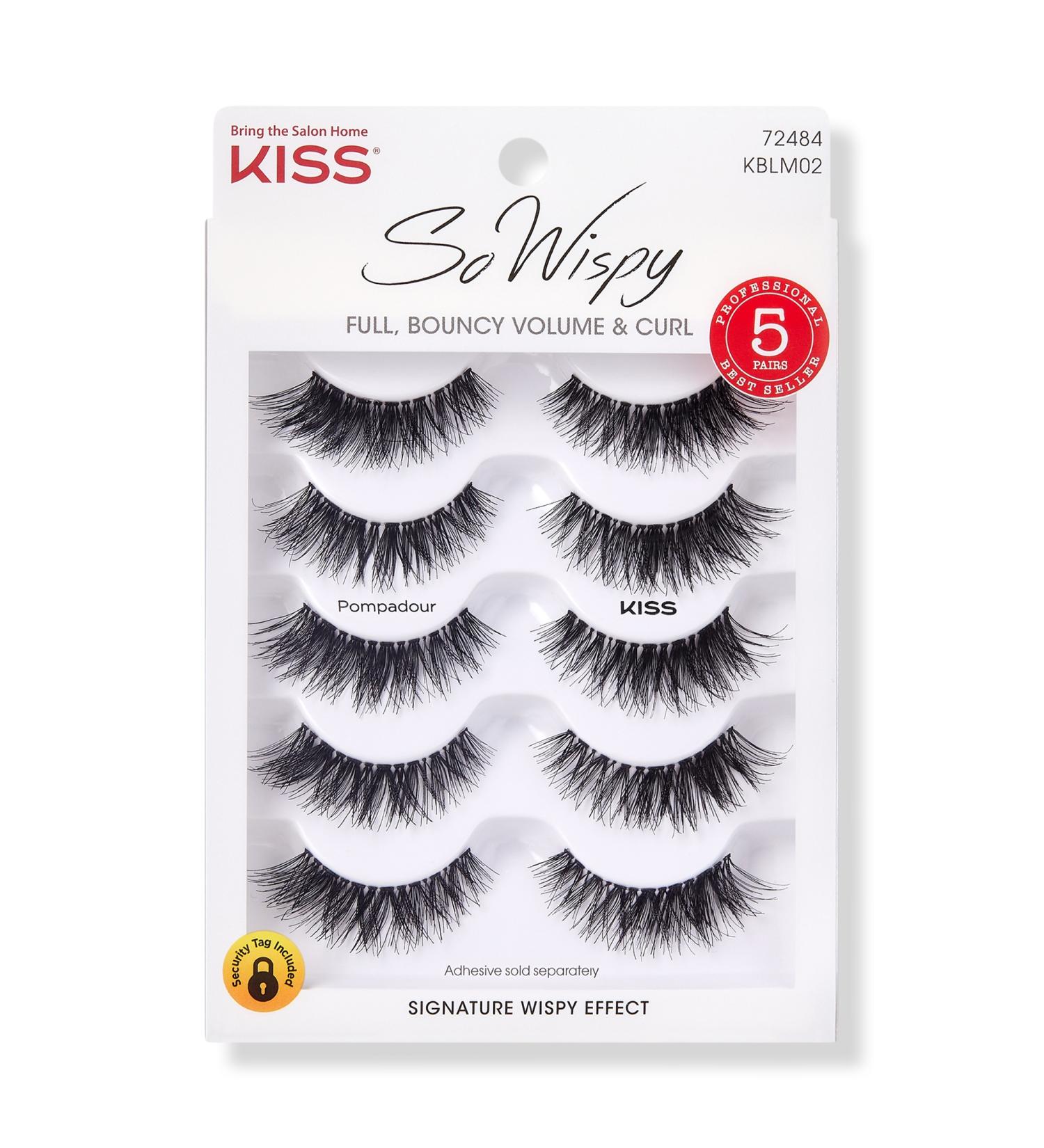 Kiss So Wispy Lash Multipack, Pompadour 5 pair - Discover Premium Quality Shop now! - Buy Online on GoSupps.com