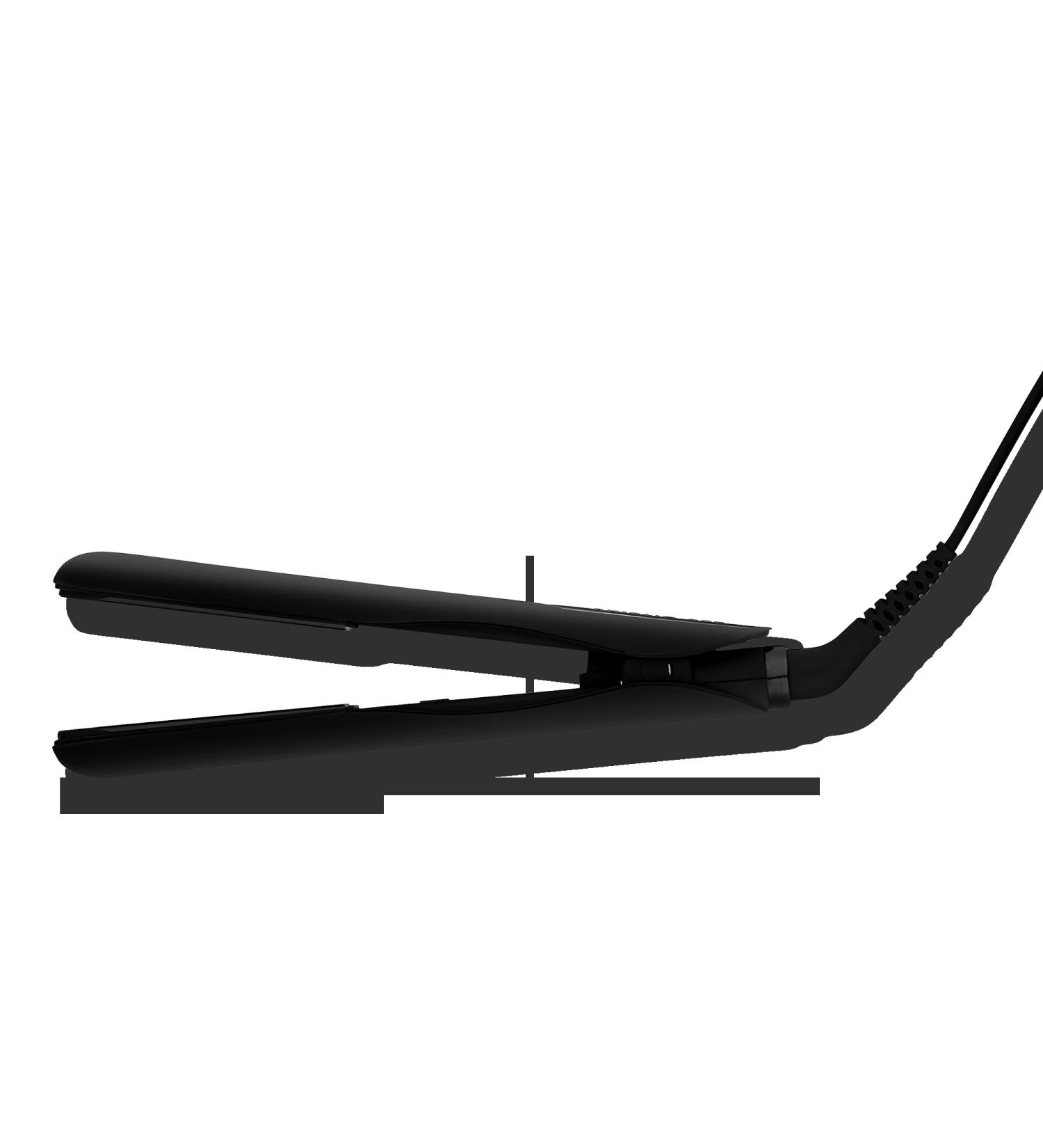 KRISTIN ESS HAIR NANOBLACK Dual Voltage Travel Mini Flat Iron Hair Straightener 3/4" Black