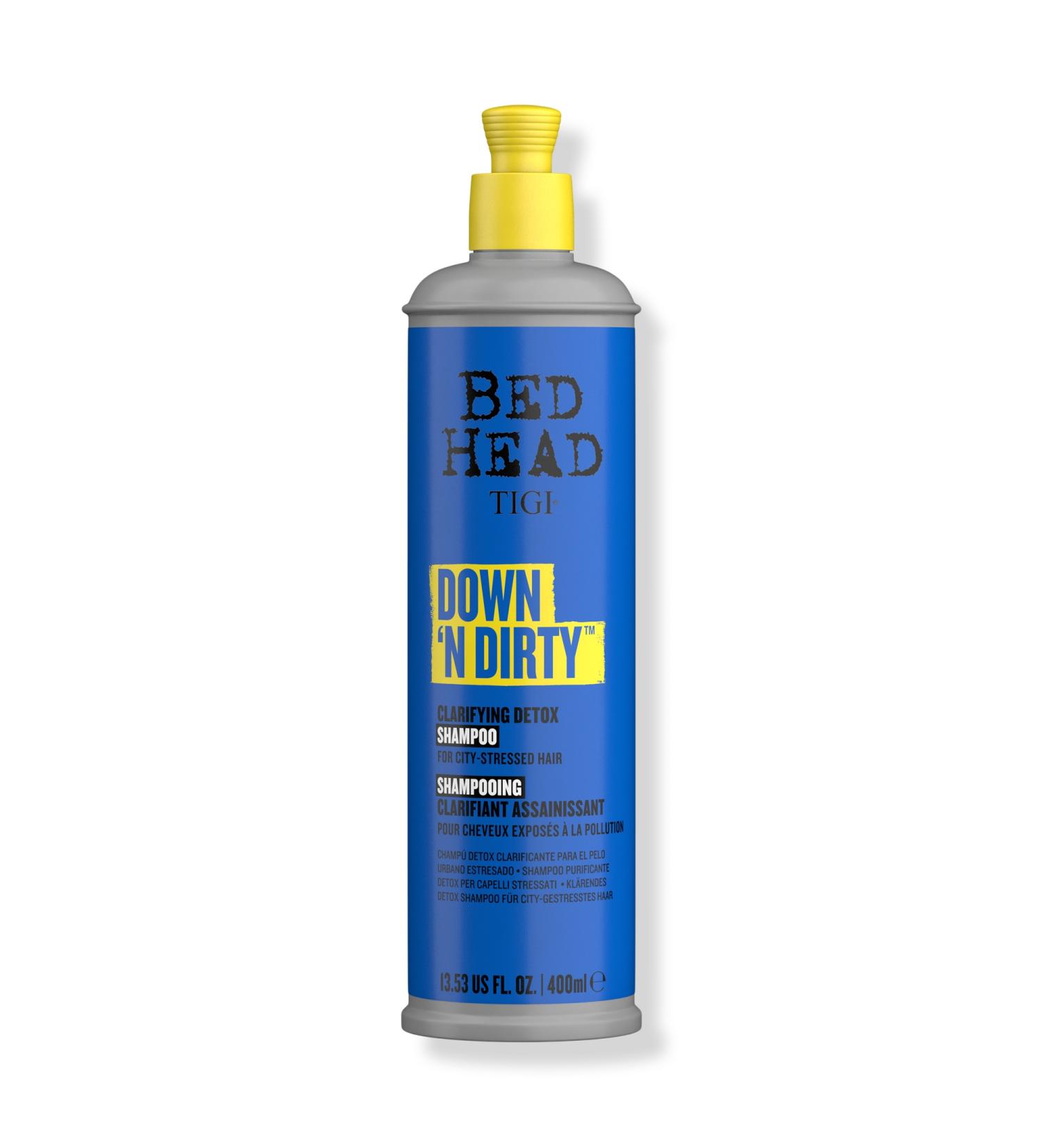 Bed Head Down N' Dirty Clarifying Detox Shampoo For Cleansing 13.53 oz - Transform Your Style with the Best Innovation Today! - Buy Online on GoSupps.com