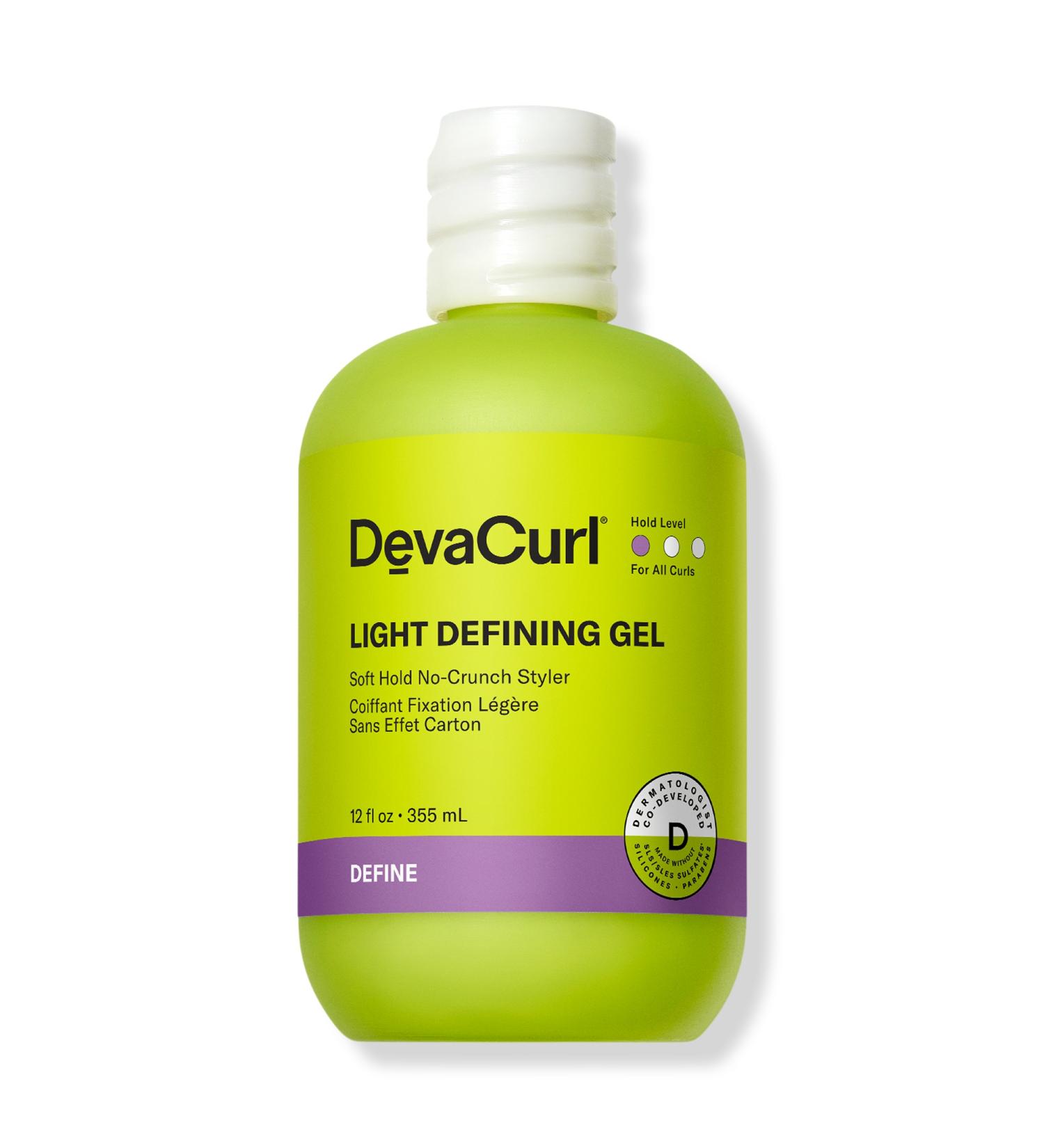 Discover DevaCurl LIGHT DEFINING GEL Soft Hold No-Crunch Styler 12.0 oz - Elevate Your Style Instantly! - Buy Online on GoSupps.com