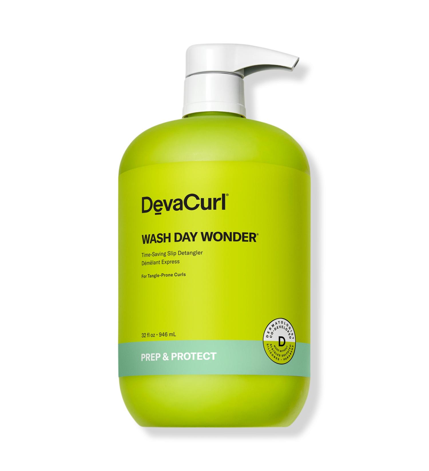 DevaCurl WASH DAY WONDER Time-Saving Slip Detangler 32.0 oz - Transform Your Style with the Best Innovation Today! - Buy Online on GoSupps.com
