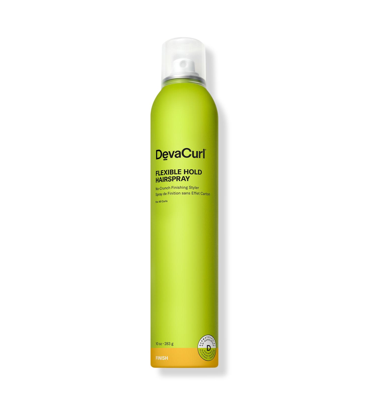 DevaCurl FLEXIBLE HOLD HAIRSPRAY No-Crunch Finishing Styler 10.0 oz - Transform Your Style with the Best Innovation Today! - Buy Online on GoSupps.com