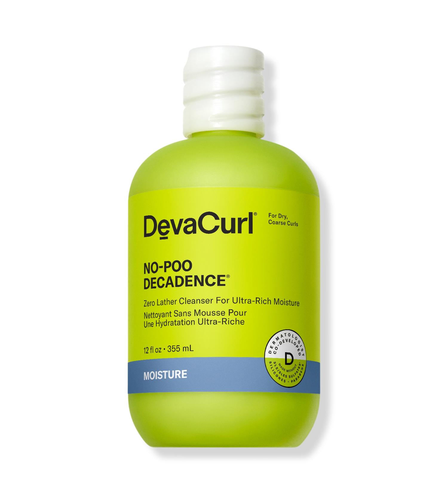 DevaCurl NO-POO DECADENCE Zero Lather Cleanser For Ultra-Rich Moisture 12.0 oz - Discover Premium Quality Shop now! - Buy Online on GoSupps.com