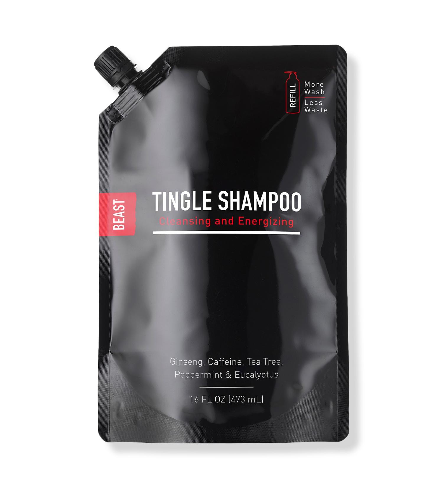 Discover Beast Tingle Shampoo Pouch 16.0 oz - Elevate Your Style Instantly! - Buy Online on GoSupps.com