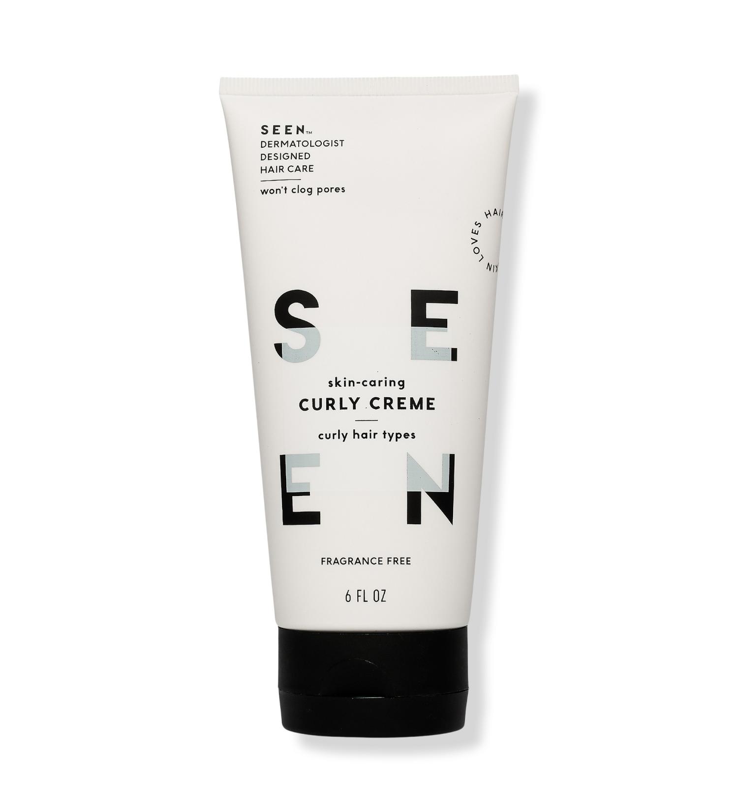 SEEN Curly Creme, Fragrance Free 6.0 oz - Transform Your Style with the Best Innovation Today! - Buy Online on GoSupps.com