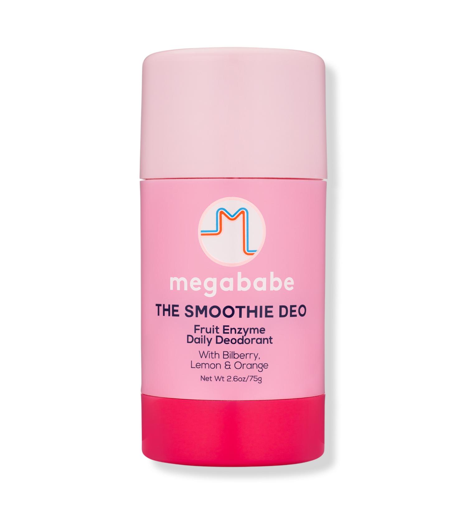 megababe The Smoothie Deo Fruit Enzyme Daily Deodorant 2.6 oz - Transform Your Style with the Best Innovation Today! - Buy Online on GoSupps.com