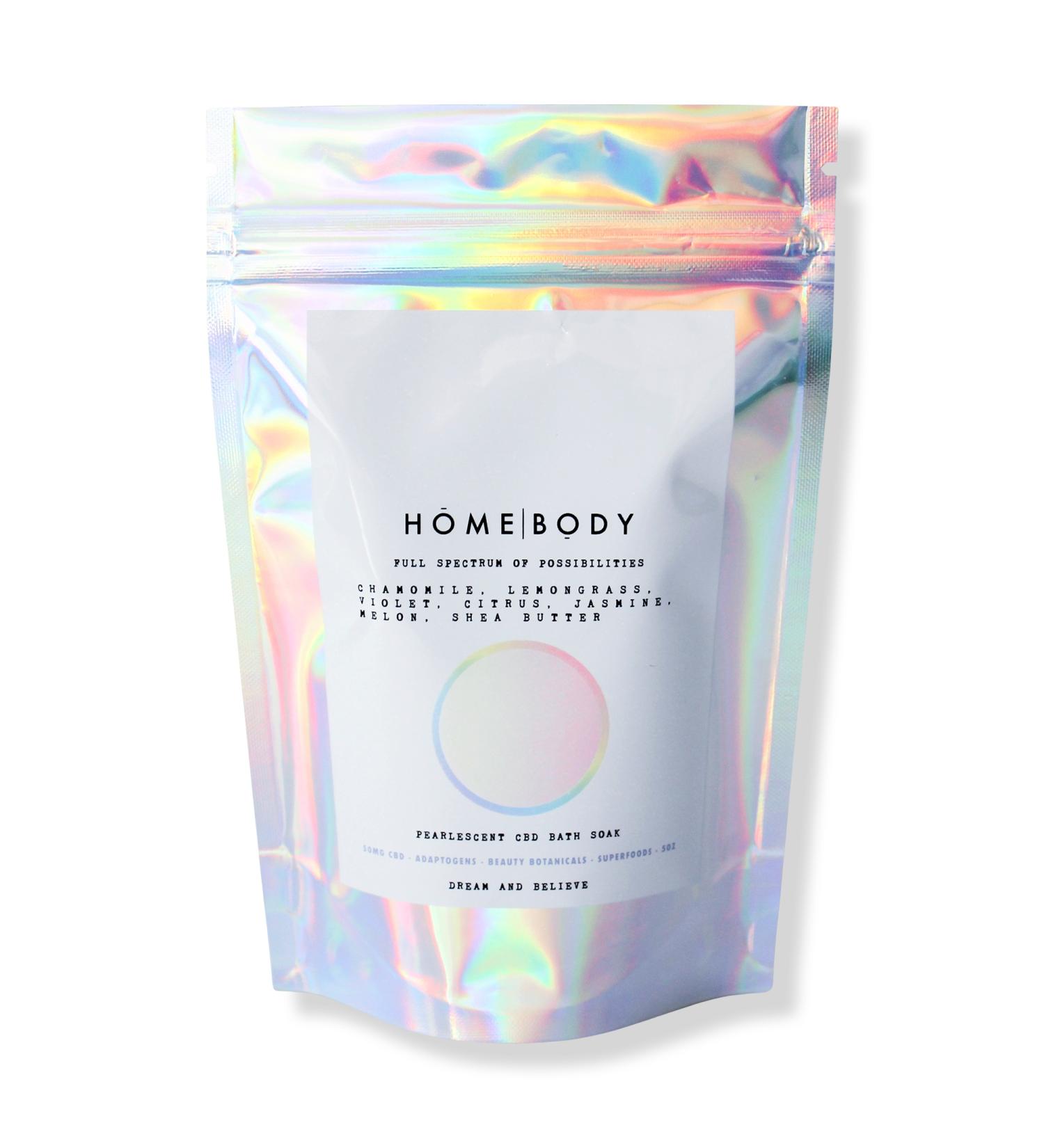 Homebody Full Spectrum Of Possibilities Pearlescent CBD Bath Soak 5.0 oz - Transform Your Style with the Best Innovation Today! - Buy Online on GoSupps.com