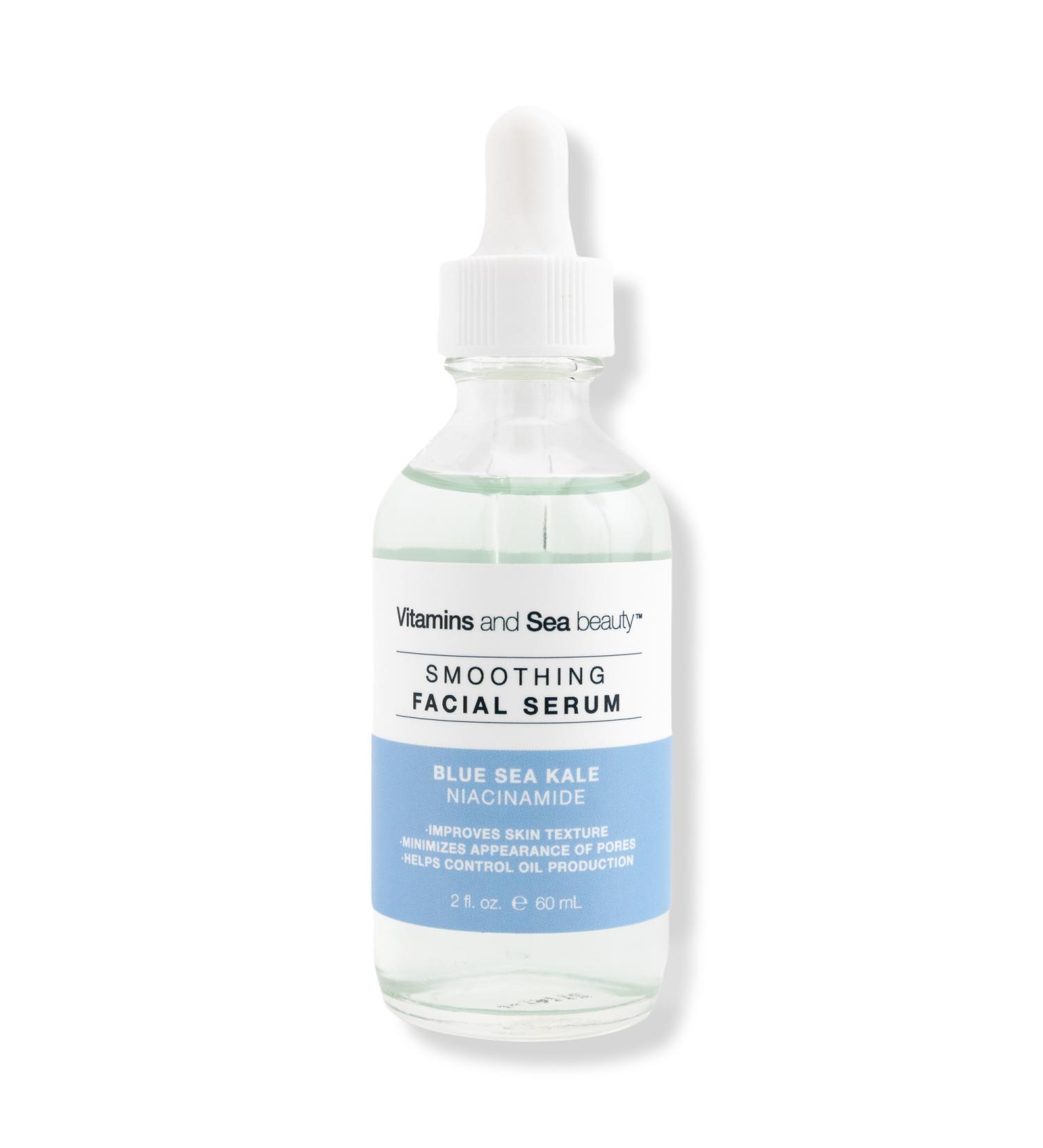Vitamins and Sea beauty Blue Sea Kale & Niacinamide Smoothing Facial Serum 2.0 oz - Transform Your Style with the Best Innovation Today! - Buy Online on GoSupps.com