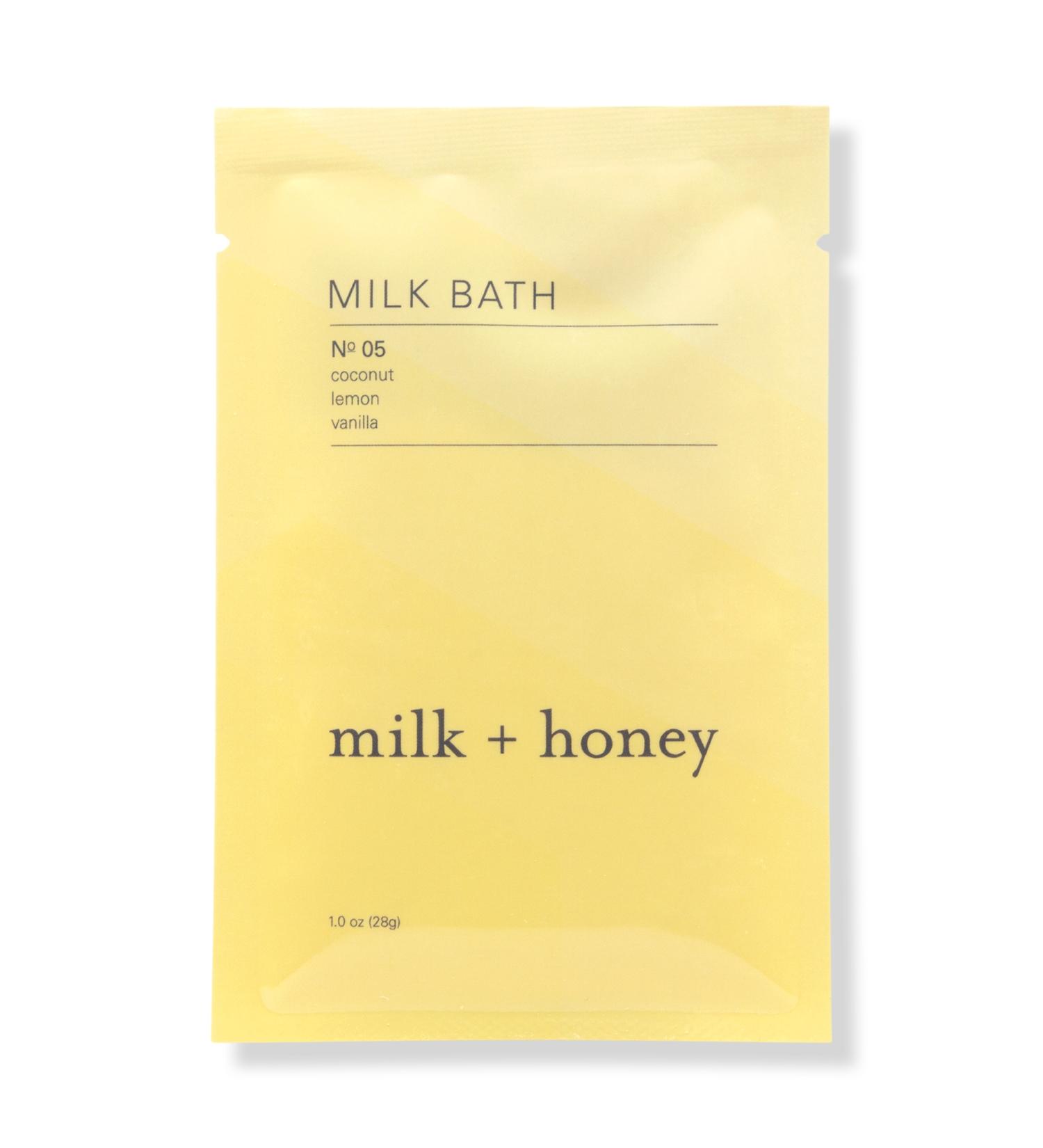 Milk + Honey Lemon, Vanilla Milk Bath No. 05 Packet