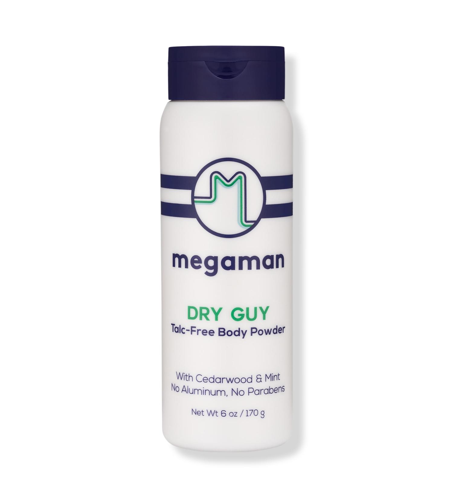 Discover megababe Megaman Dry-Guy Talc-Free Body Powder 6.0 oz - Elevate Your Style Instantly! - Buy Online on GoSupps.com