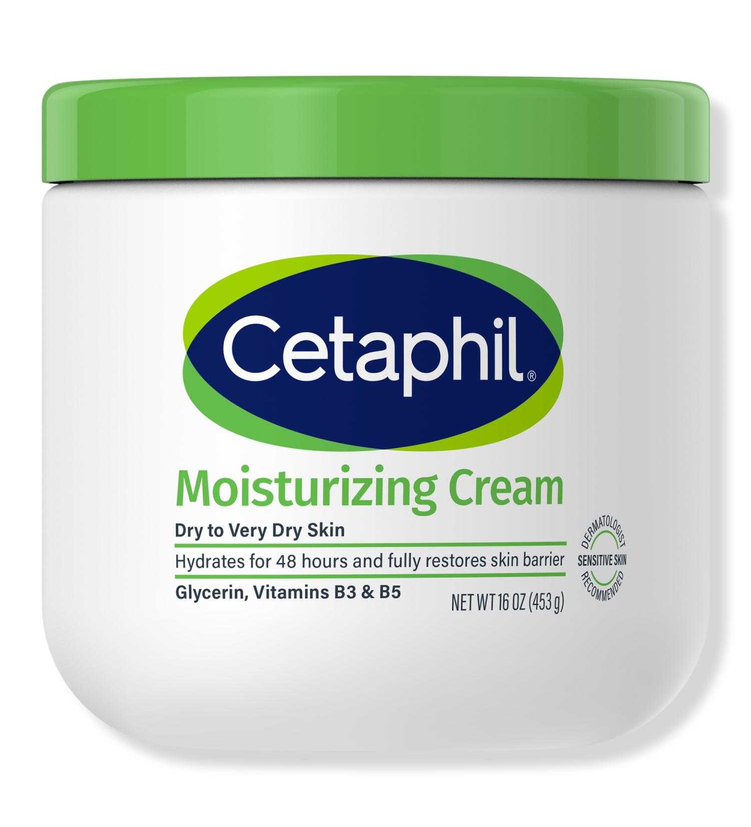 Cetaphil Hydrating Moisturizing Cream Body Moisturizer 16.0 oz - Transform Your Style with the Best Innovation Today! - Buy Online on GoSupps.com