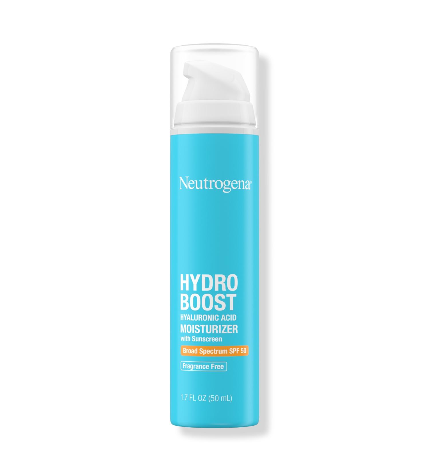 Neutrogena Hydro Boost Hyaluronic Acid Moisturizer SPF 50 1.7 oz - Transform Your Style with the Best Innovation Today! - Buy Online on GoSupps.com
