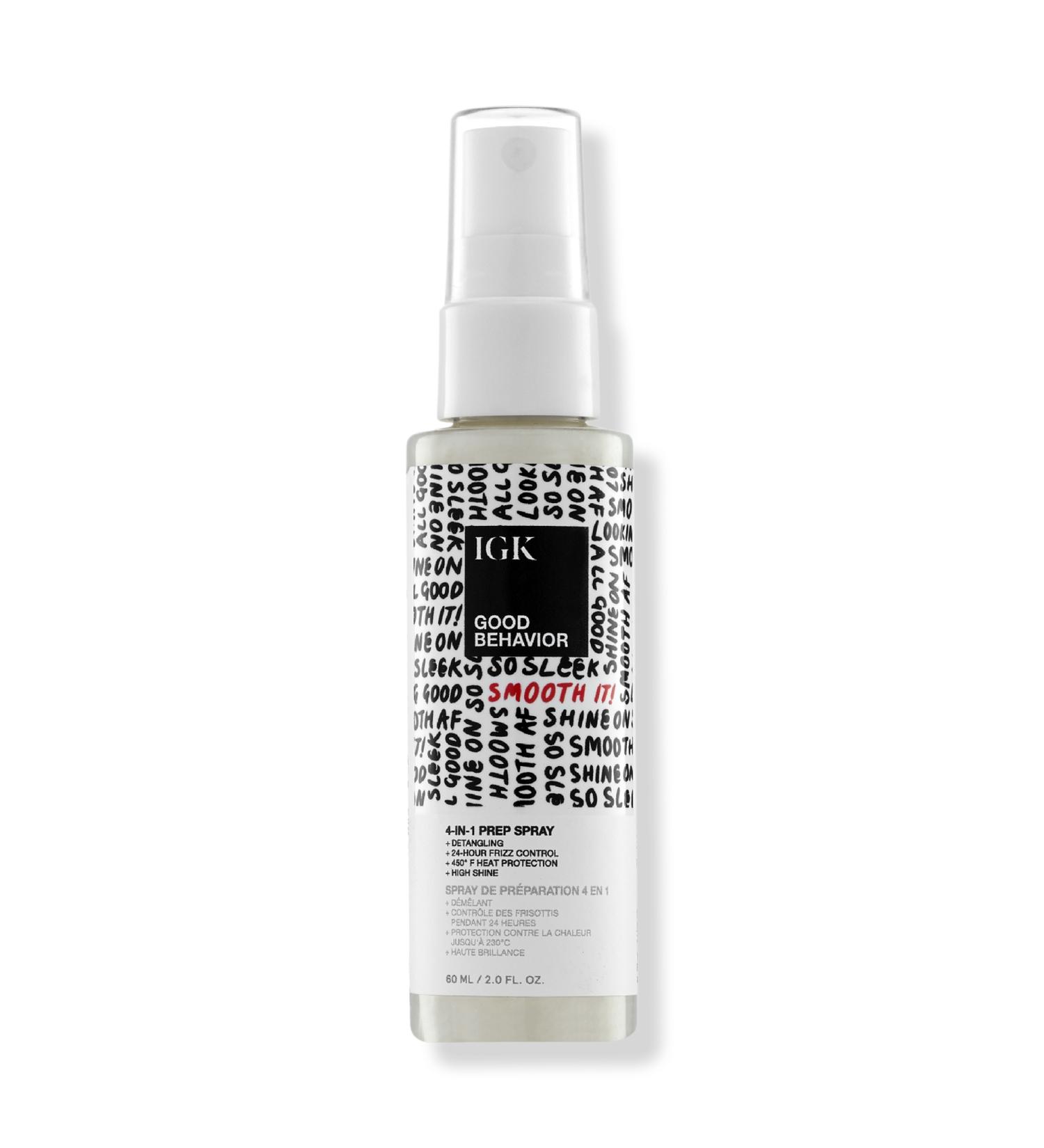 IGK Travel Size Good Behavior 4-in-1 Prep Spray 2.0 oz - Transform Your Style with the Best Innovation Today! - Buy Online on GoSupps.com