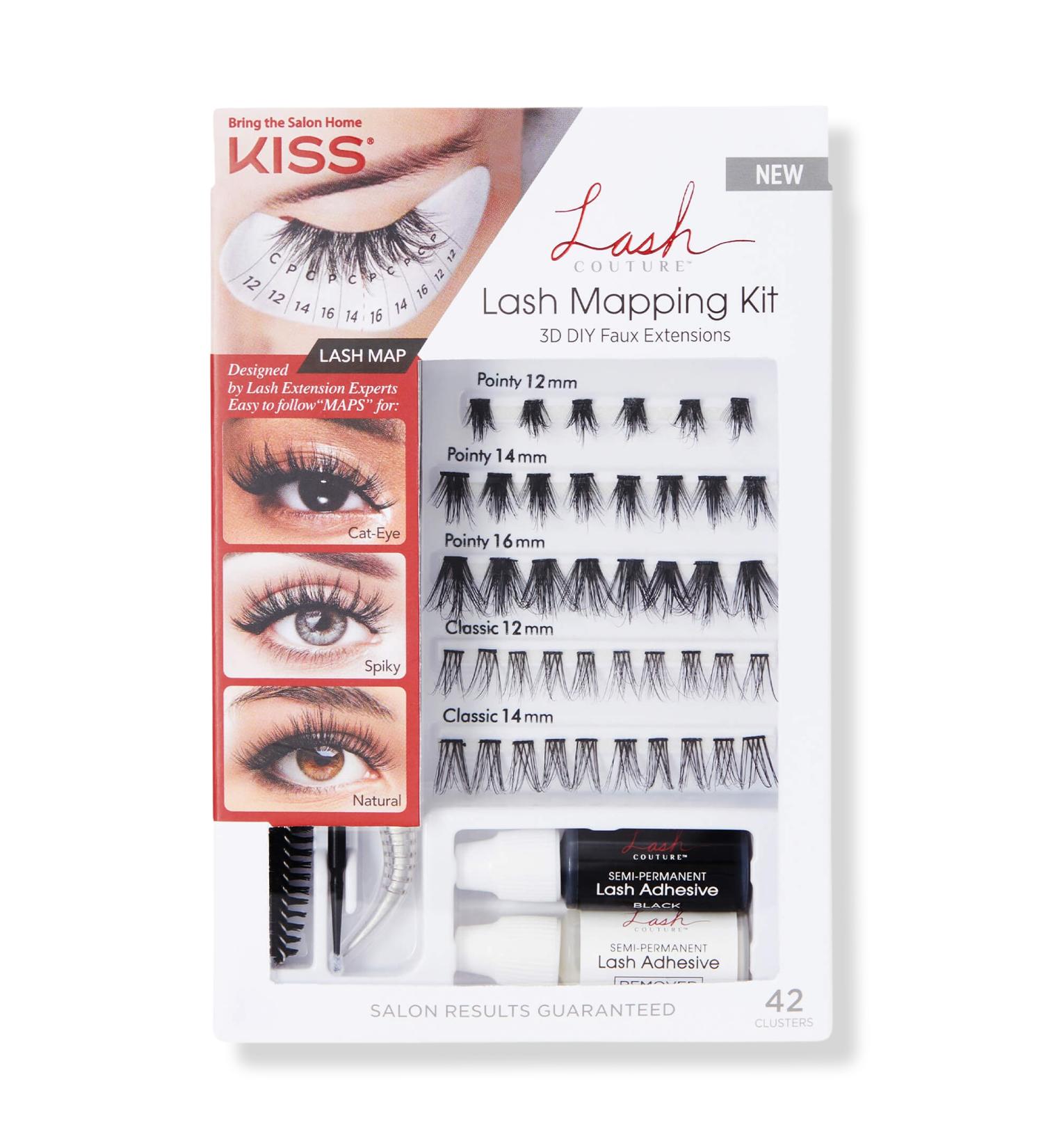 Kiss Lash Couture Faux Extensions Lash Mapping Kit - Transform Your Style with the Best Innovation Today! - Buy Online on GoSupps.com