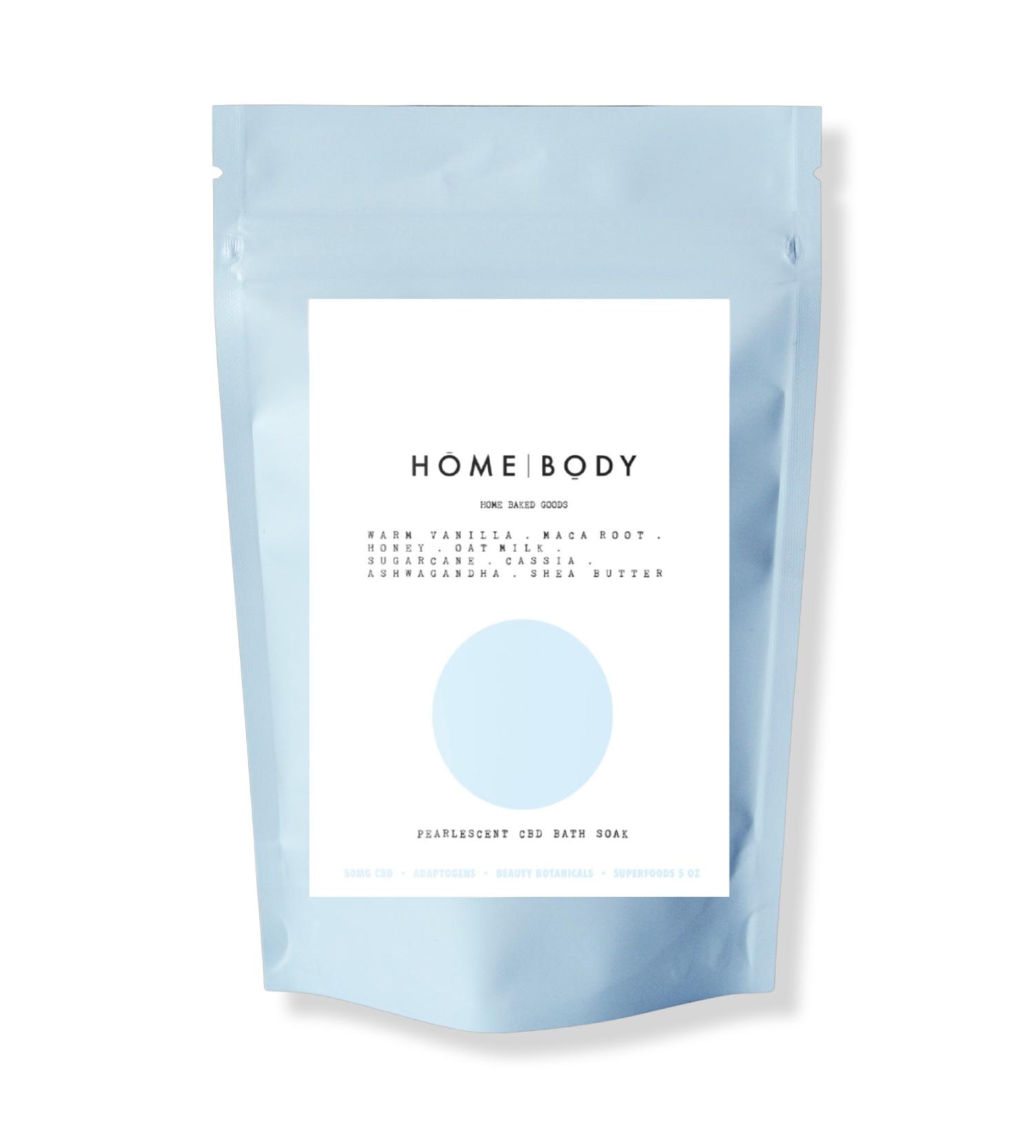 Homebody Home Baked Goods Pearlescent CBD Bath Soak 5.0 oz