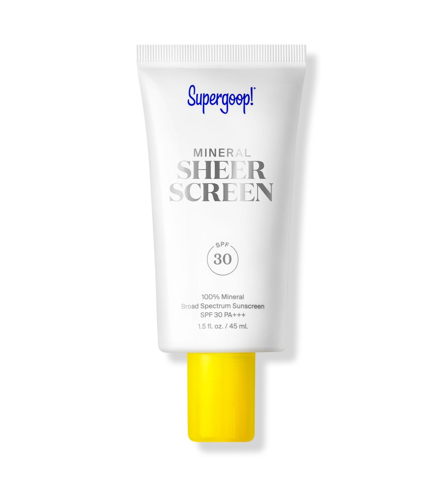 Supergoop! Mineral Sheerscreen SPF 30 1.5 oz - Transform Your Style with the Best Innovation Today! - Buy Online on GoSupps.com