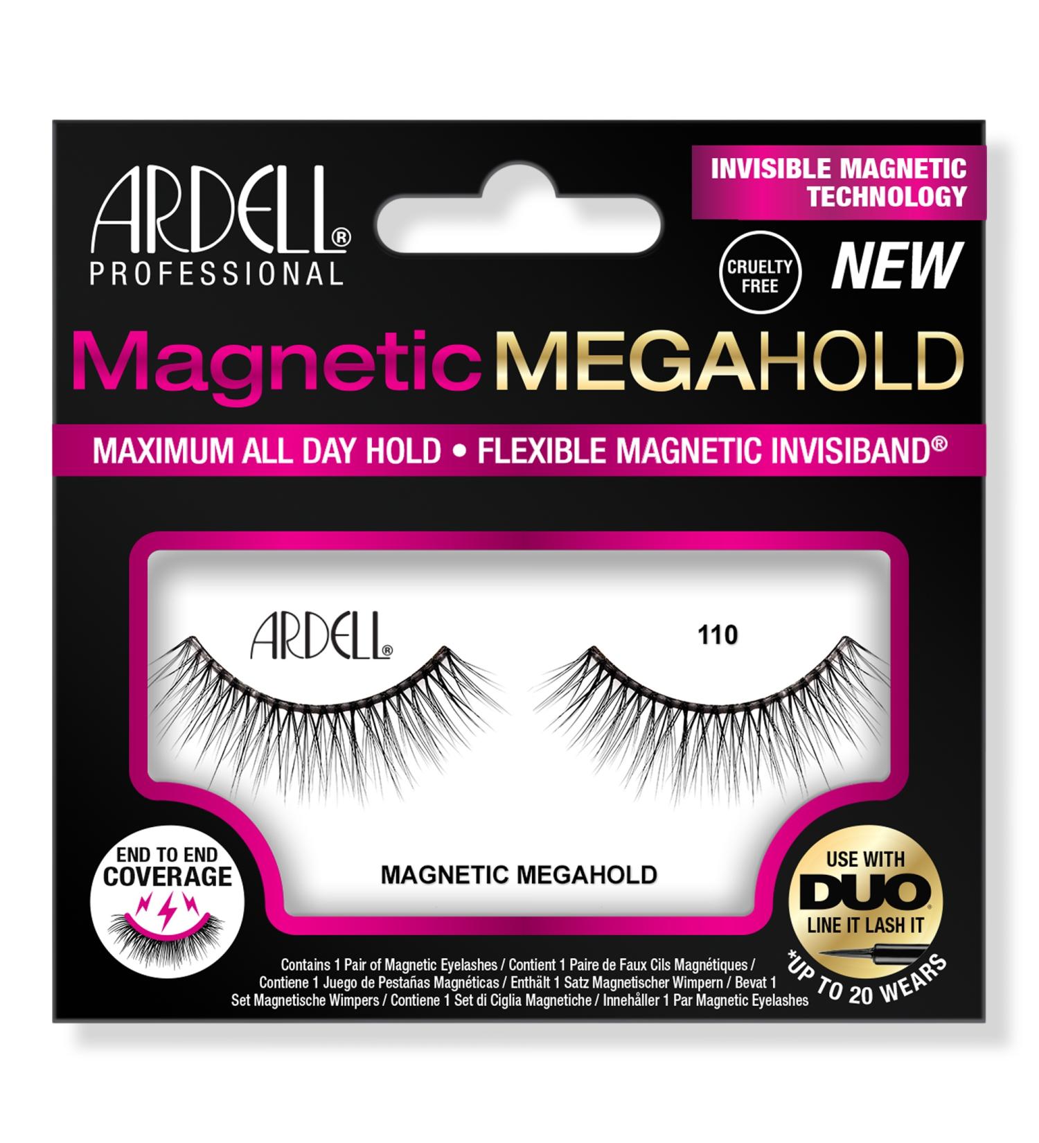 Discover Ardell Magnetic Megahold Lash, False Lash #110 - Elevate Your Style Instantly! - Buy Online on GoSupps.com