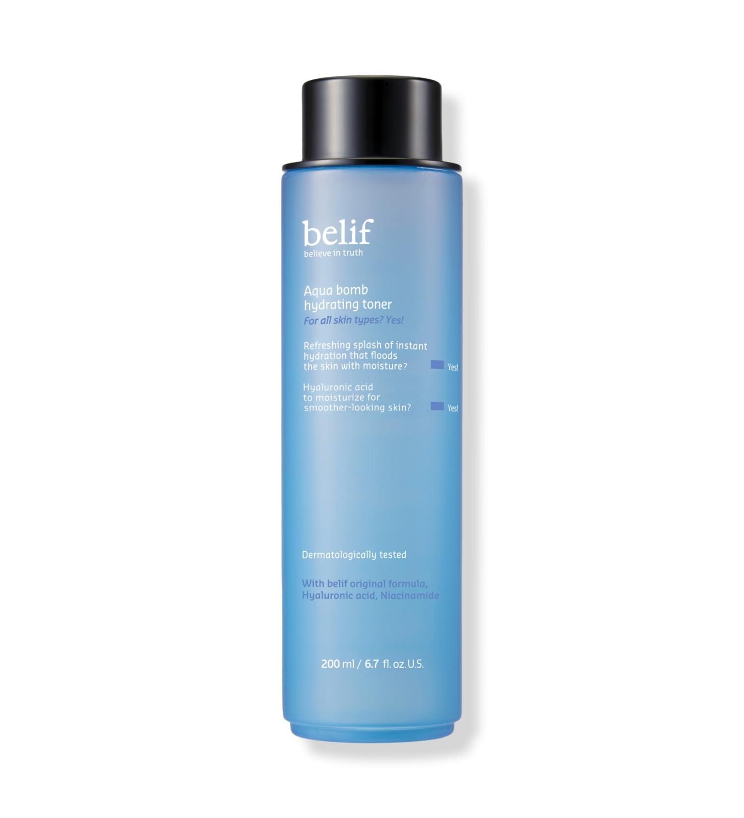 belif Aqua Bomb Hydrating Toner with Hyaluronic Acid 6.75 oz - Transform Your Style with the Best Innovation Today! - Buy Online on GoSupps.com