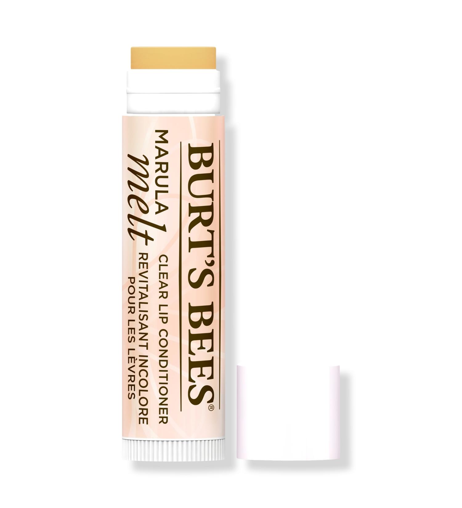 Discover Burt's Bees Marula Melt Clear Lip Conditioner 0.15 oz - Elevate Your Style Instantly! - Buy Online on GoSupps.com