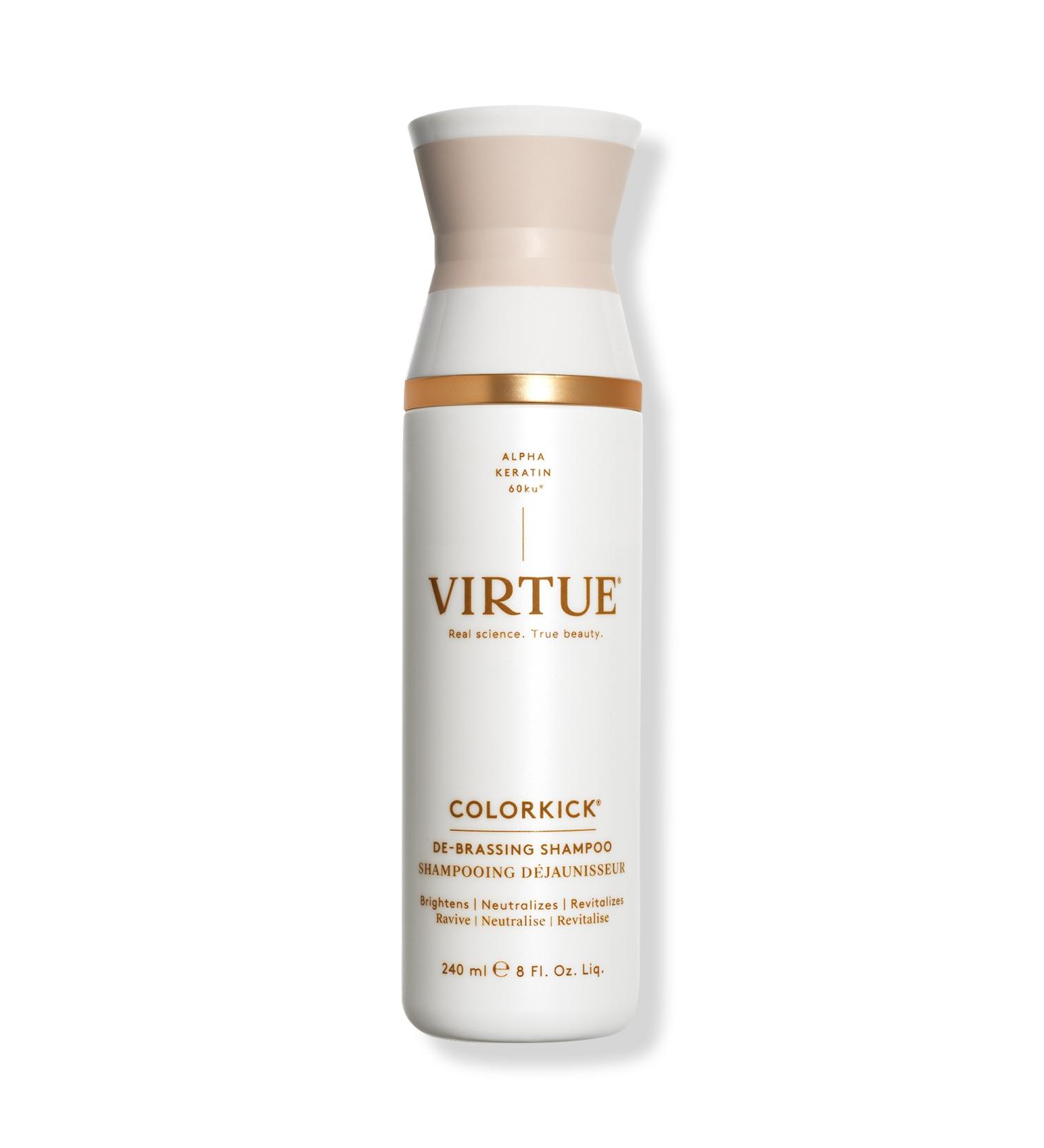 Discover Virtue ColorKick Blue-Purple De-Brassing Shampoo 8.0 oz - Elevate Your Style Instantly! - Buy Online on GoSupps.com