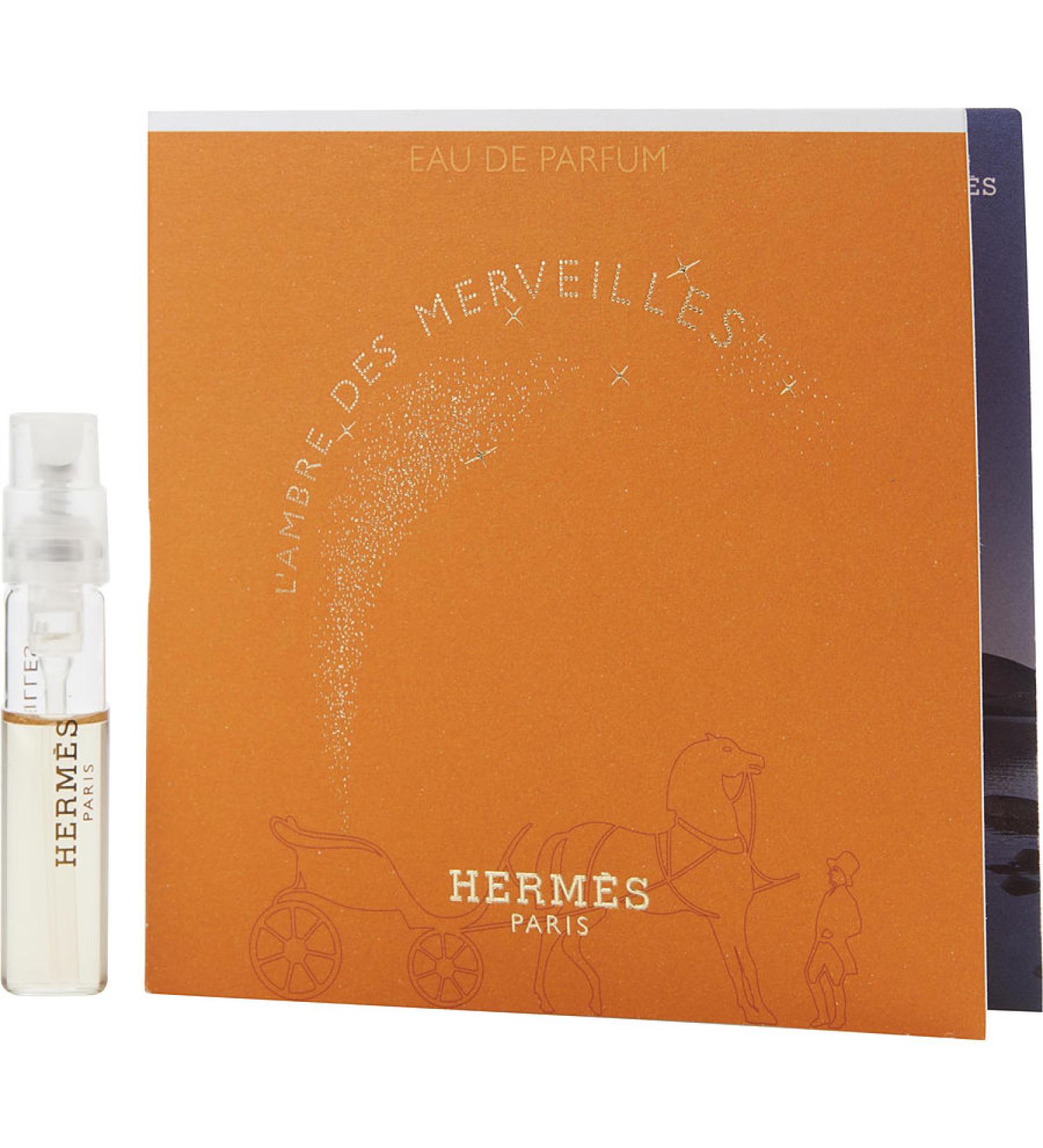 L'AMBRE DES MERVEILLES by Hermes - EAU DE PARFUM SPRAY VIAL - WOMEN