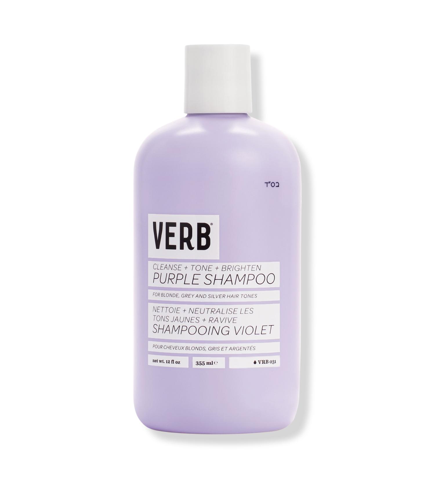 Discover Verb Brightening Purple Shampoo for Blonde Hair 12.0 oz - Elevate Your Style Instantly! - Buy Online on GoSupps.com