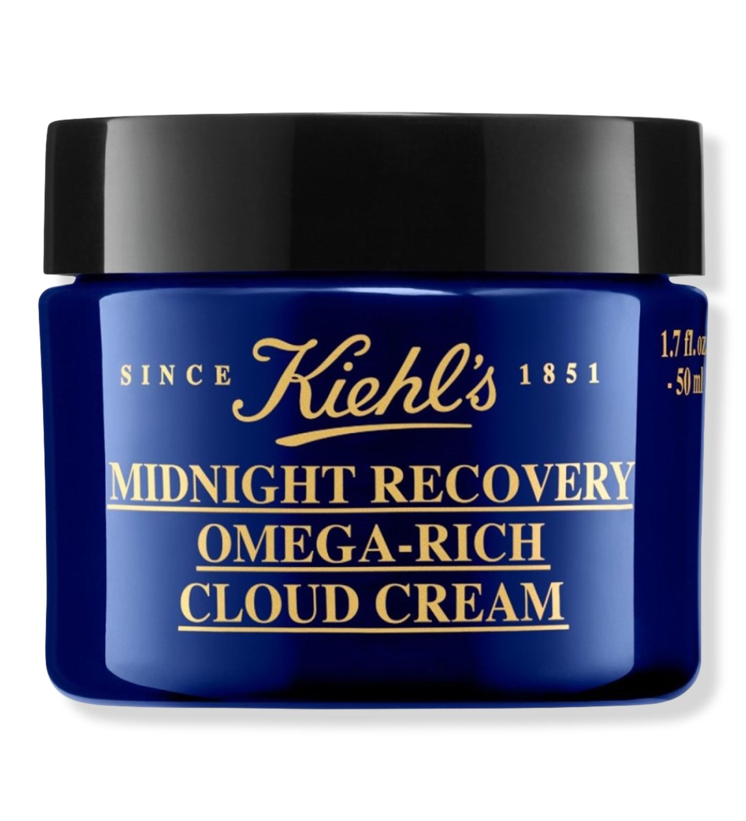 Kiehl's Since 1851 Midnight Recovery Omega Rich Botanical Night Cream 1.7 oz - Transform Your Style with the Best Innovation Today! - Buy Online on GoSupps.com