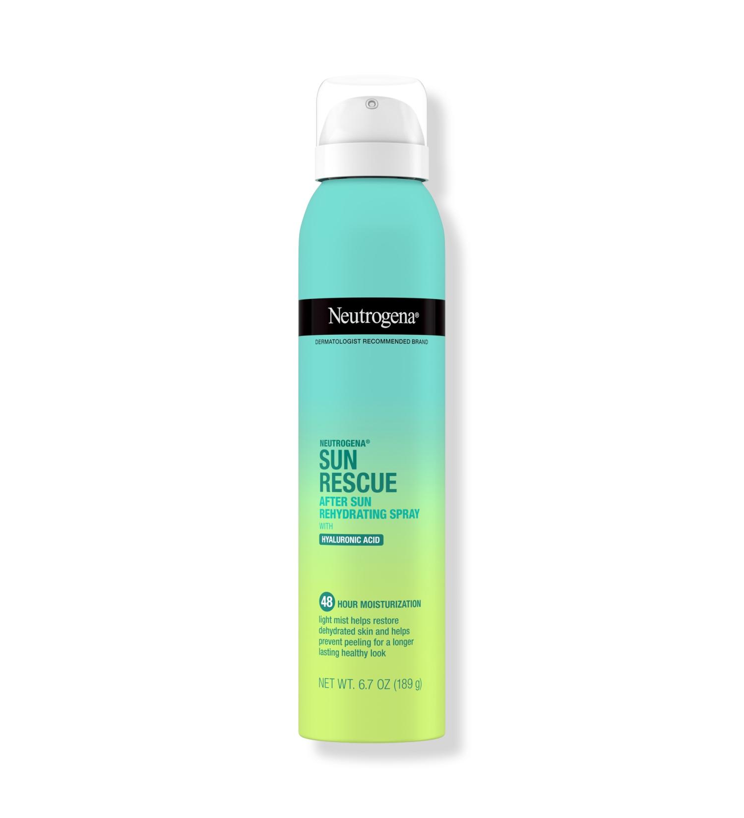 Discover Neutrogena Sun Rescue After Sun Rehydrating Spray, Hyaluronic Acid 6.7 oz - Elevate Your Style Instantly! - Buy Online on GoSupps.com