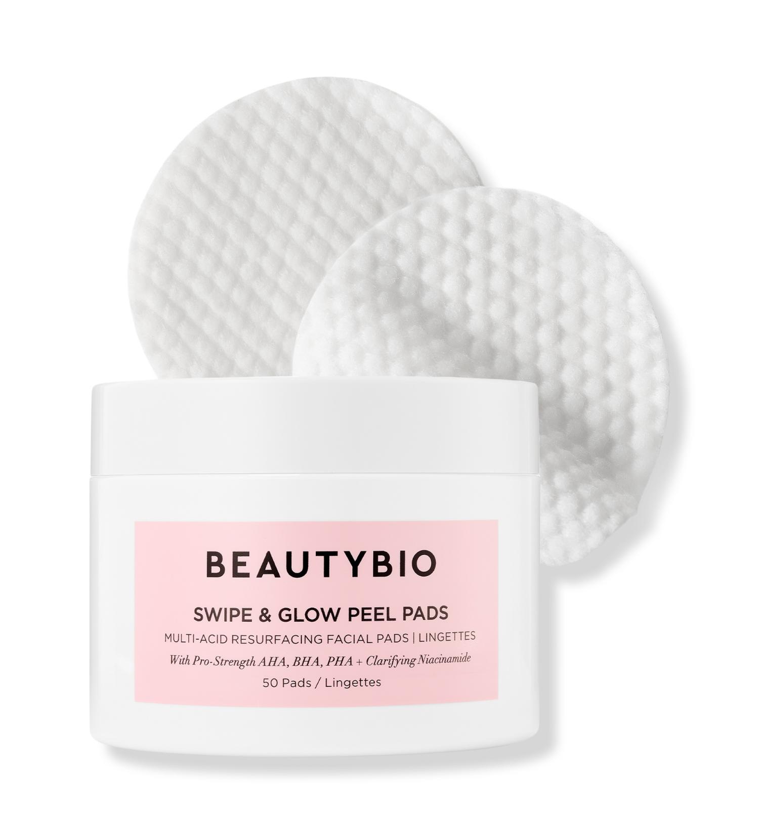 BeautyBio Swipe & Glow Peel Pads with AHA, BHA, PHA + Niacinamide 50 ct - Transform Your Style with the Best Innovation Today! - Buy Online on GoSupps.com