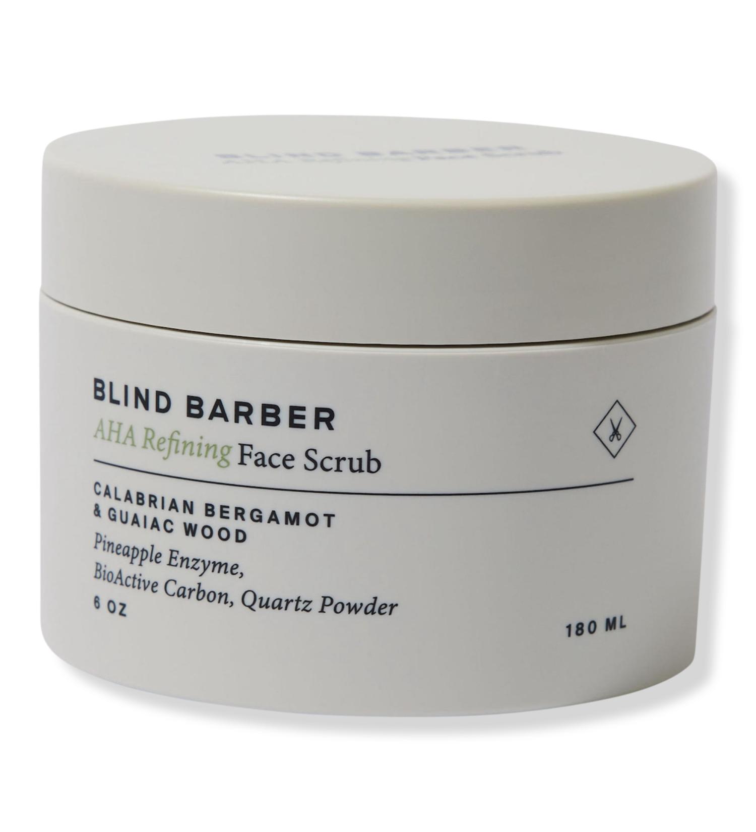 Discover Blind Barber AHA Refining Face Scrub 6.0 oz - Elevate Your Style Instantly! - Buy Online on GoSupps.com