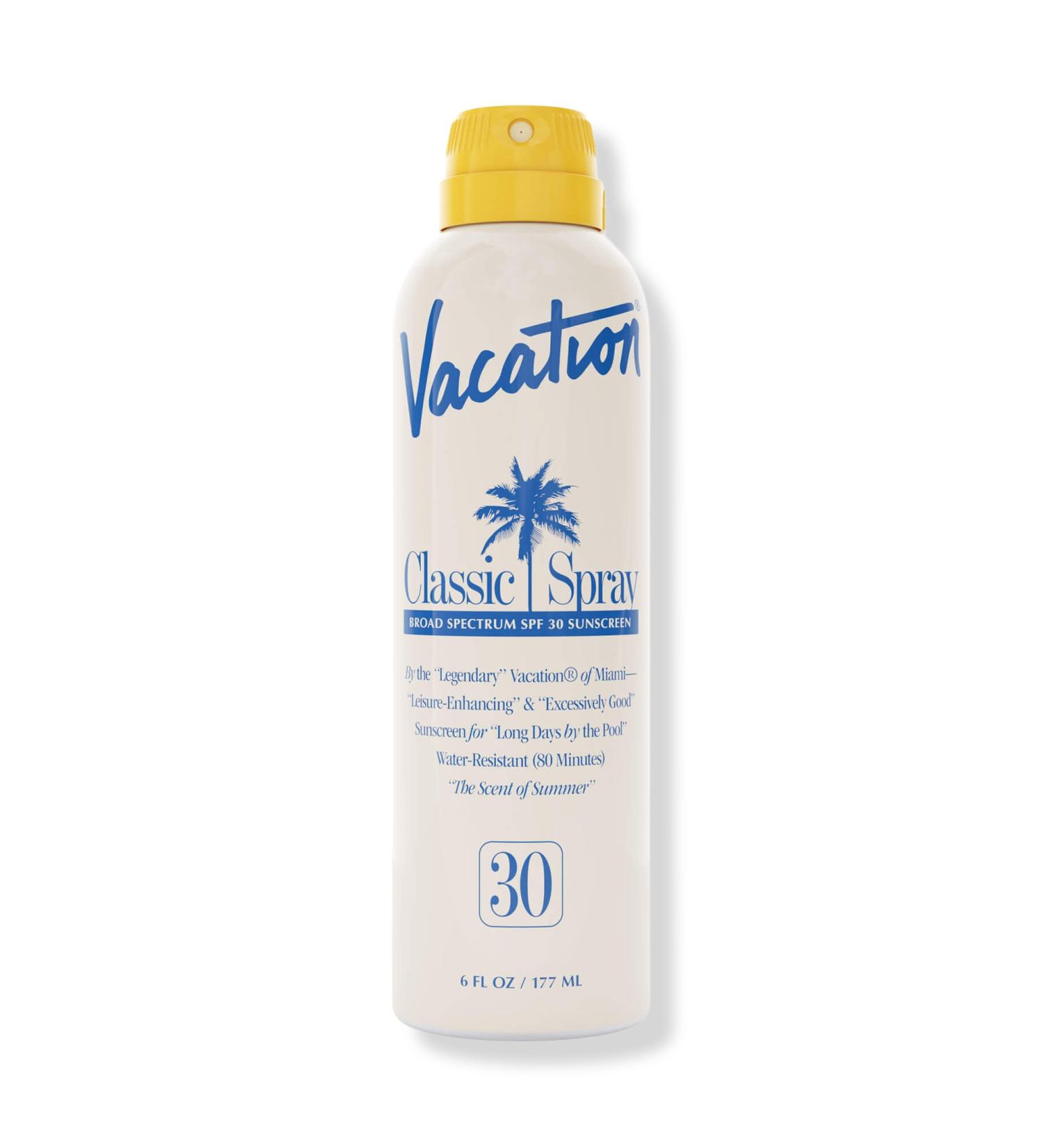 Discover Vacation Classic Spray SPF 30 Sunscreen 6.0 oz - Elevate Your Style Instantly! - Buy Online on GoSupps.com